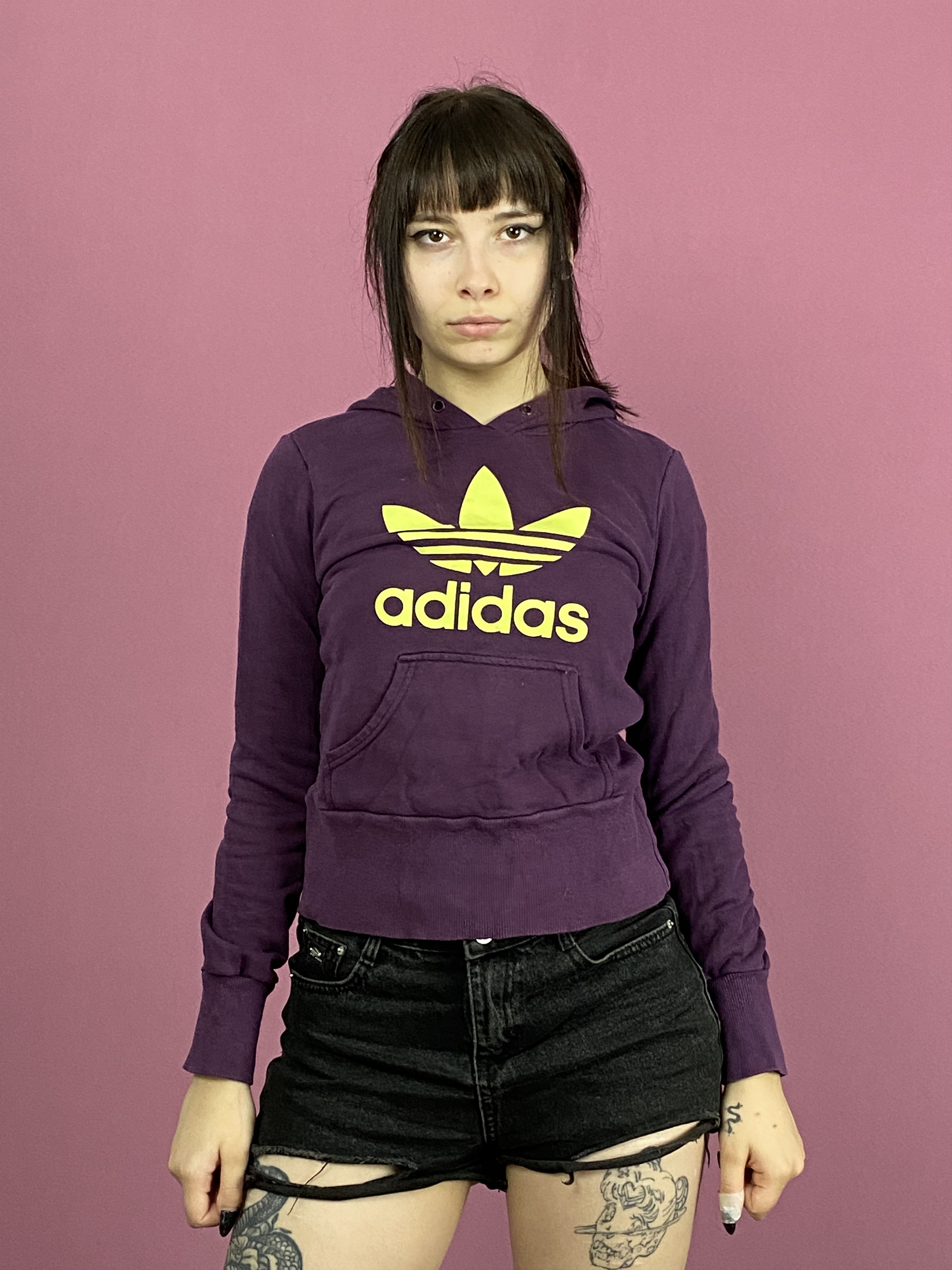 Adidas × Vintage Adidas Vintage Women's Hoodie - S Size S / US 4 / IT 40 - 1 Thumbnail