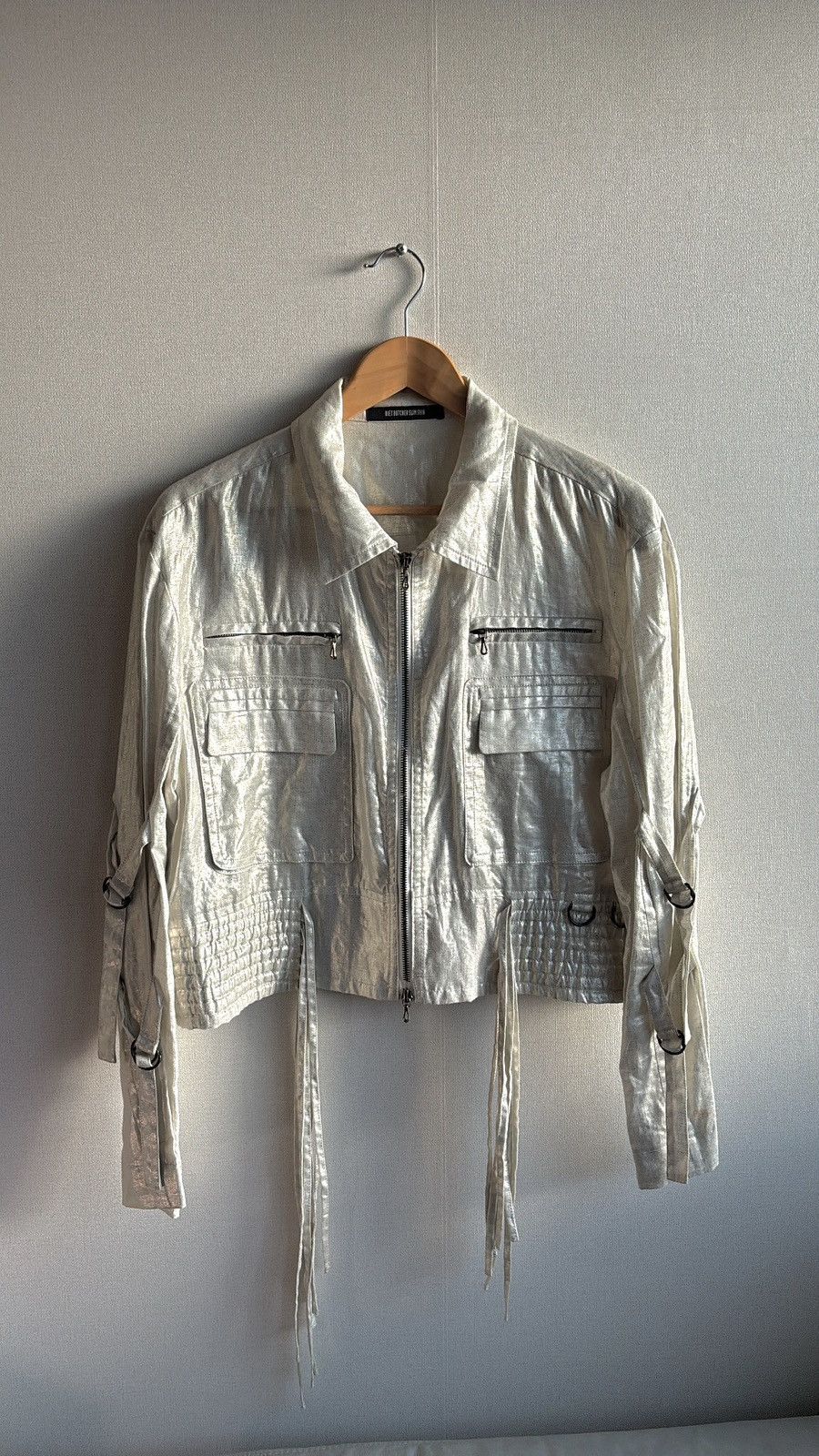 Diet Butcher Slim Skin DBSS Diet Butcher Slim Skin Metalic Western Jacket Size M / US 6-8 / IT 42-44 - 2 Thumbnail