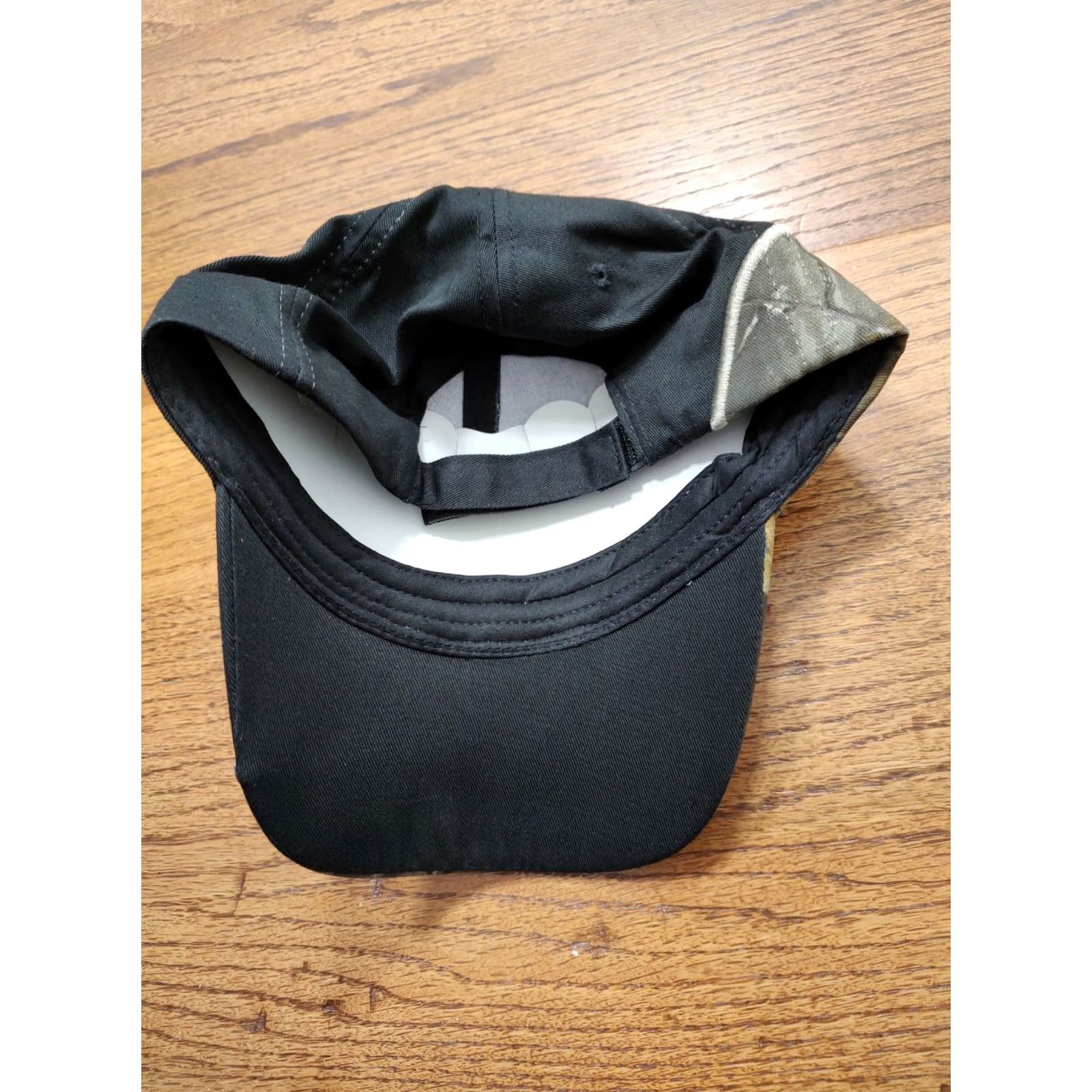 Vintage VINTAGE Outdoor Cap Legend Seeds Pheasant Hat Cap Strap Back Black Camo Baseball Cap One Size Hunting Mens Size ONE SIZE - 3 Thumbnail