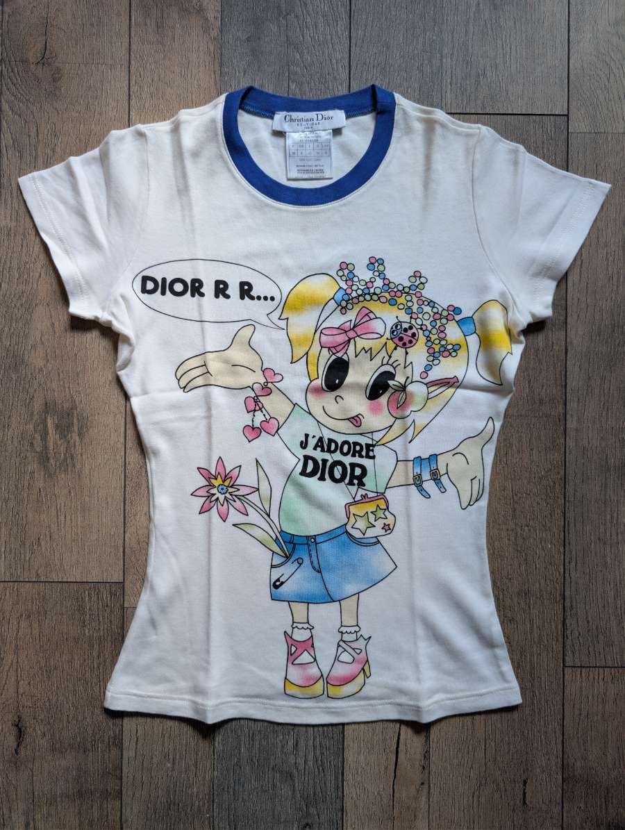 Dior Dior S/S 2005 "Cartoon Girl" Size XS / US 0-2 / IT 36-38 - 1 Thumbnail