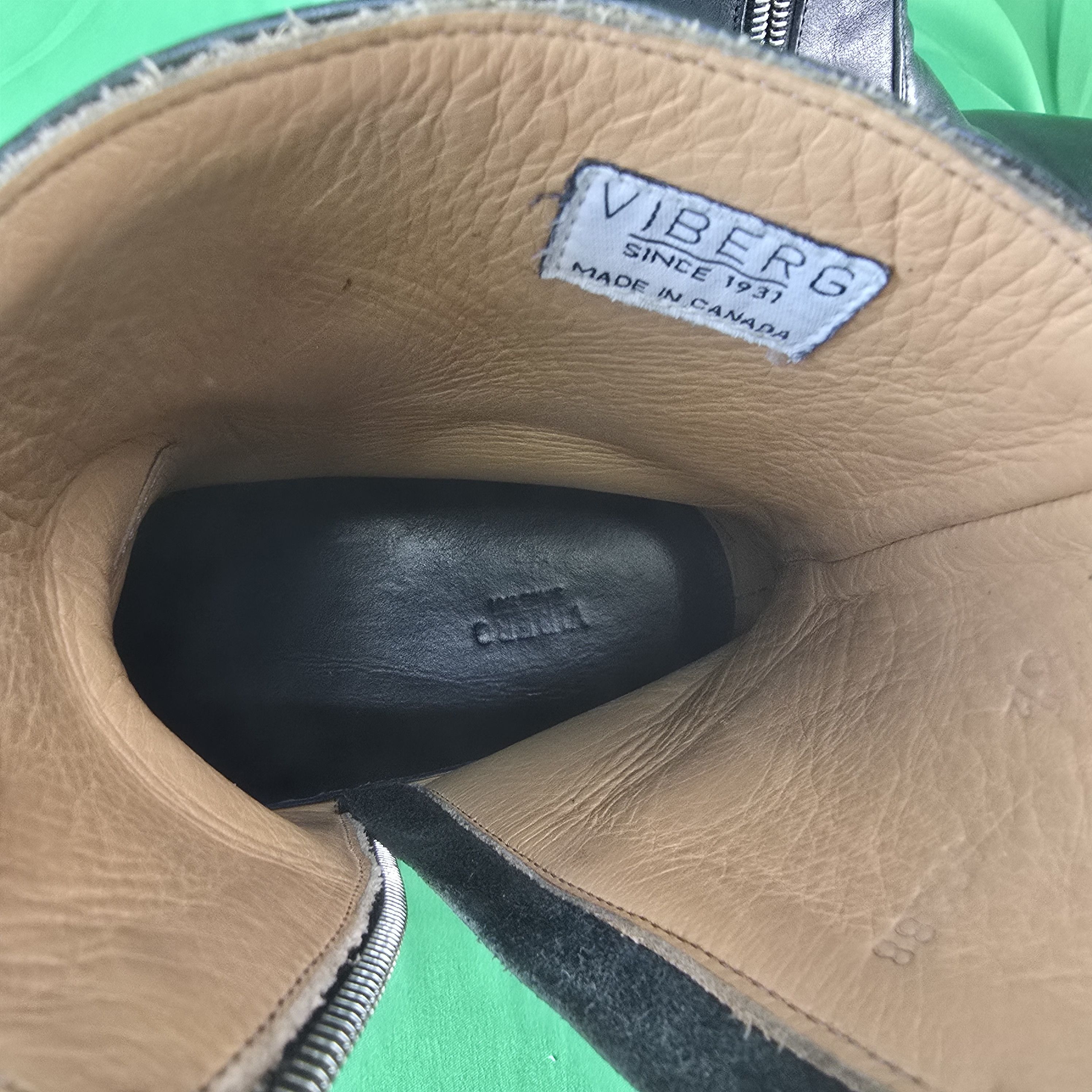 Viberg Viberg 2019 Drop Three SideZip Sneaker Boots Black Horsebutt Size US 9 / EU 42 - 10 Thumbnail