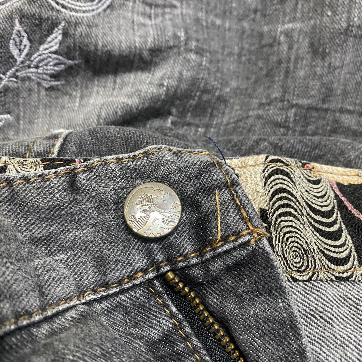 Japanese Brand Vintage BUDEN Denim Fishkoi Embroidery Jeans Size US 34 / EU 50 - 23 Thumbnail