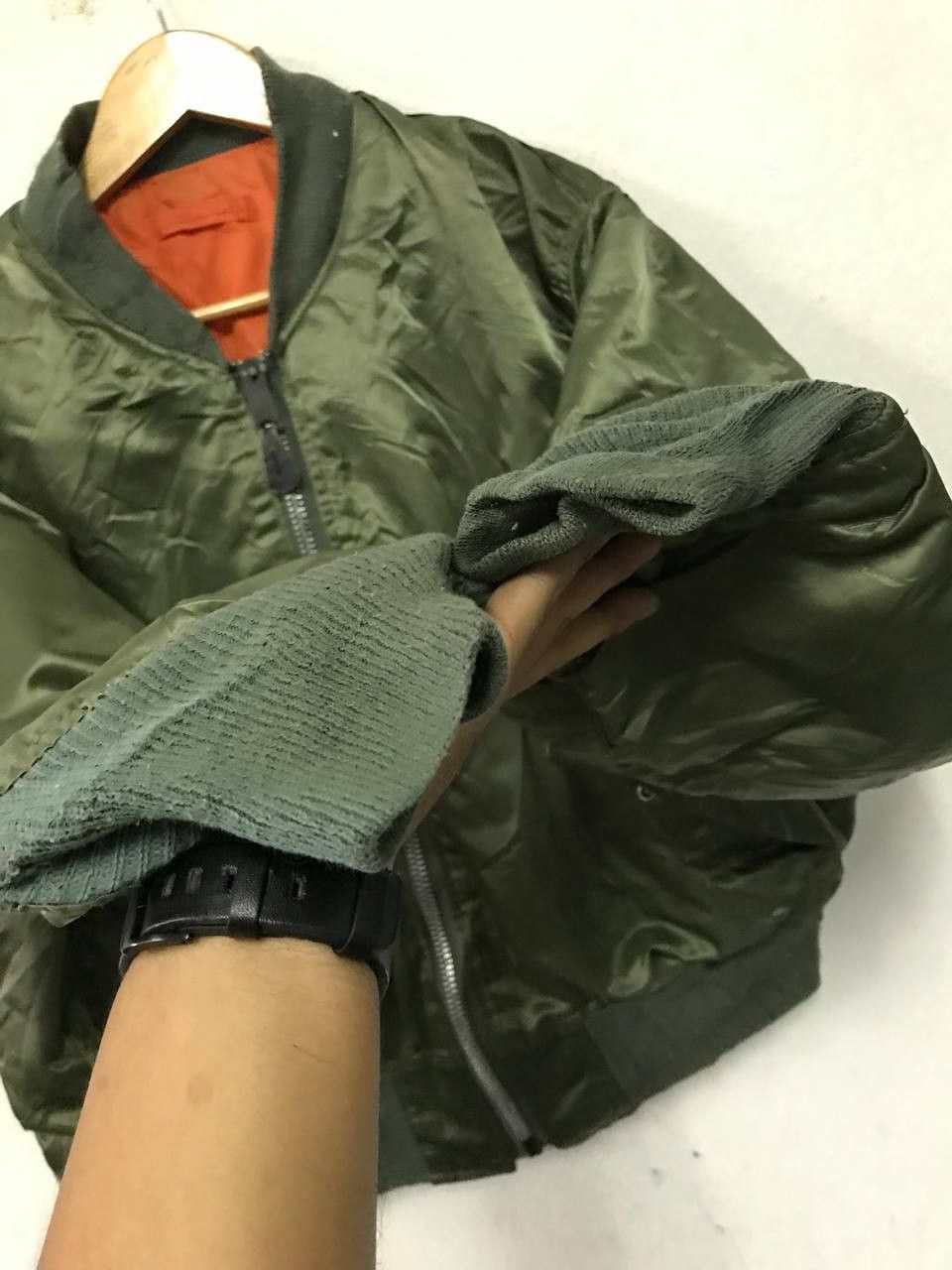 Vintage JACKET FLYER'S MAN INTERMEDIATE MA-1 Size US L / EU 52-54 / 3 - 6 Thumbnail