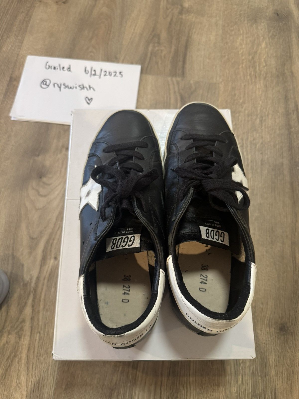 Golden Goose Golden Goose Lowtop Sneaker Size US 8 / IT 38 - 10 Thumbnail