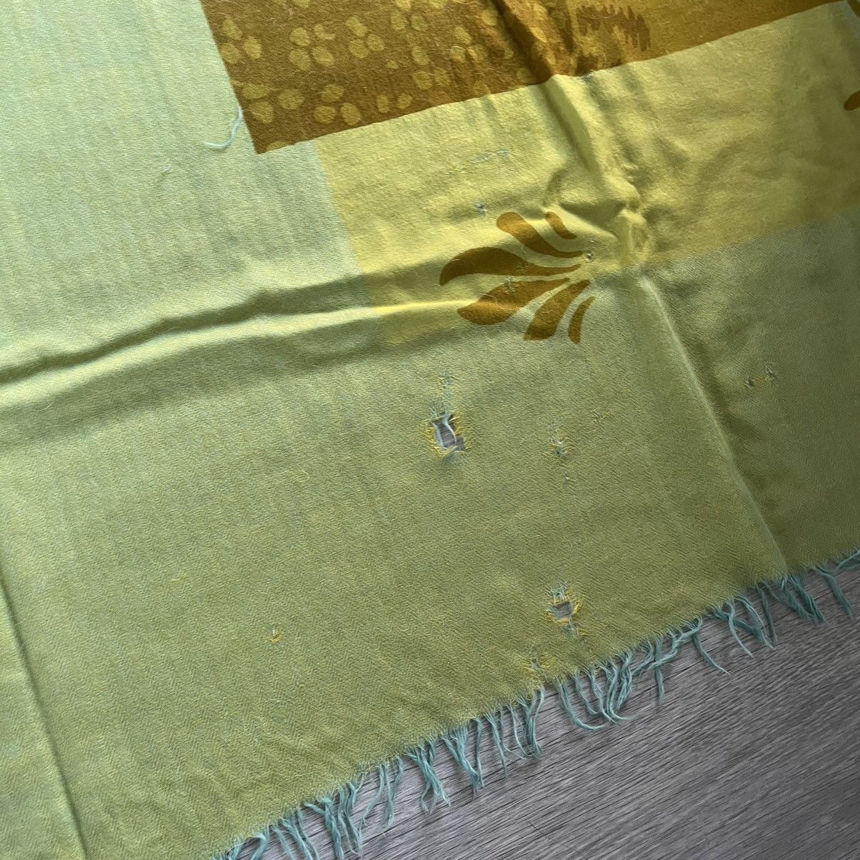 Hermes Hermès Big H Cashmere Blanket Scarf Large Size ONE SIZE - 3 Thumbnail