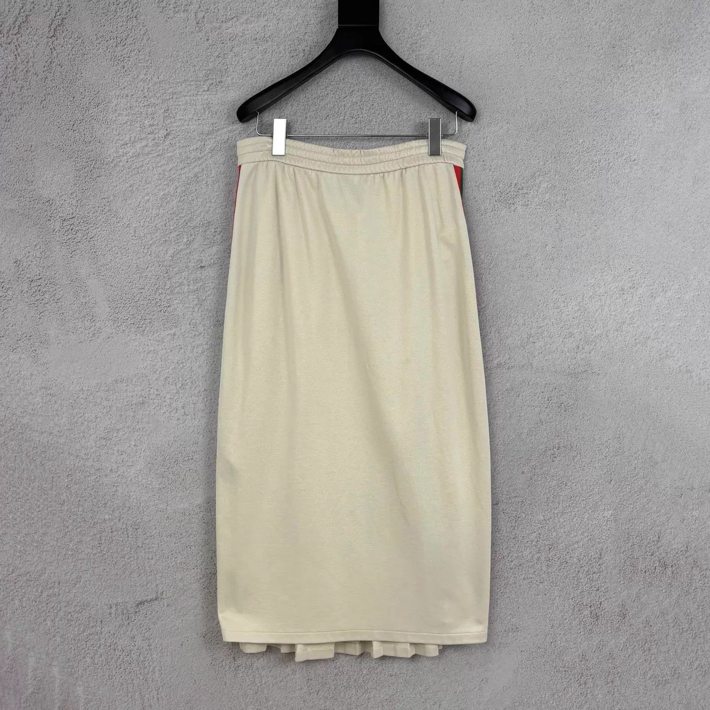 Gucci GUCCI Women's Ivory Side Stripe Long Dress M New Size 27" / US 4 / IT 40 - 2 Thumbnail