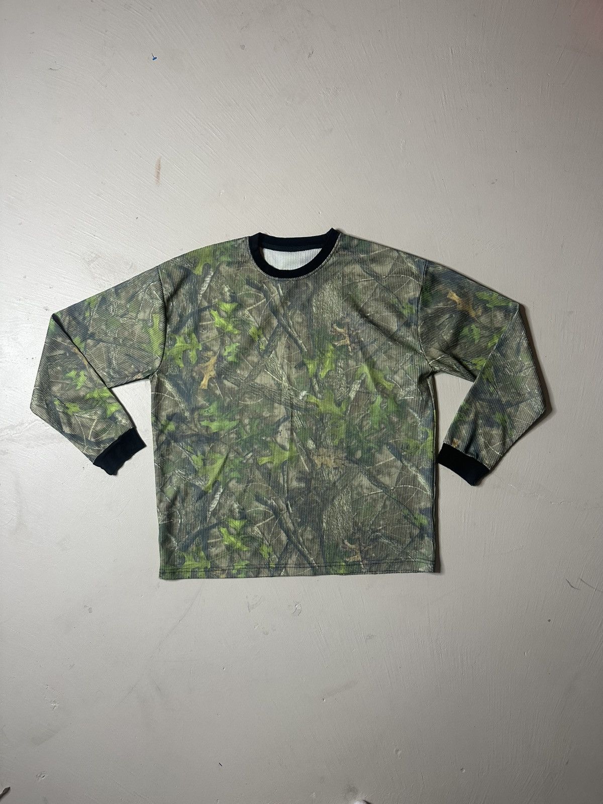 Vintage Vintage Camouflage Thermal Long Sleeve Size US XL / EU 56 / 4 - 3 Thumbnail