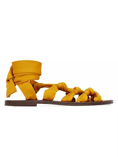 o1s1wg110724 Nolan Sandals In Jersey in Yellow