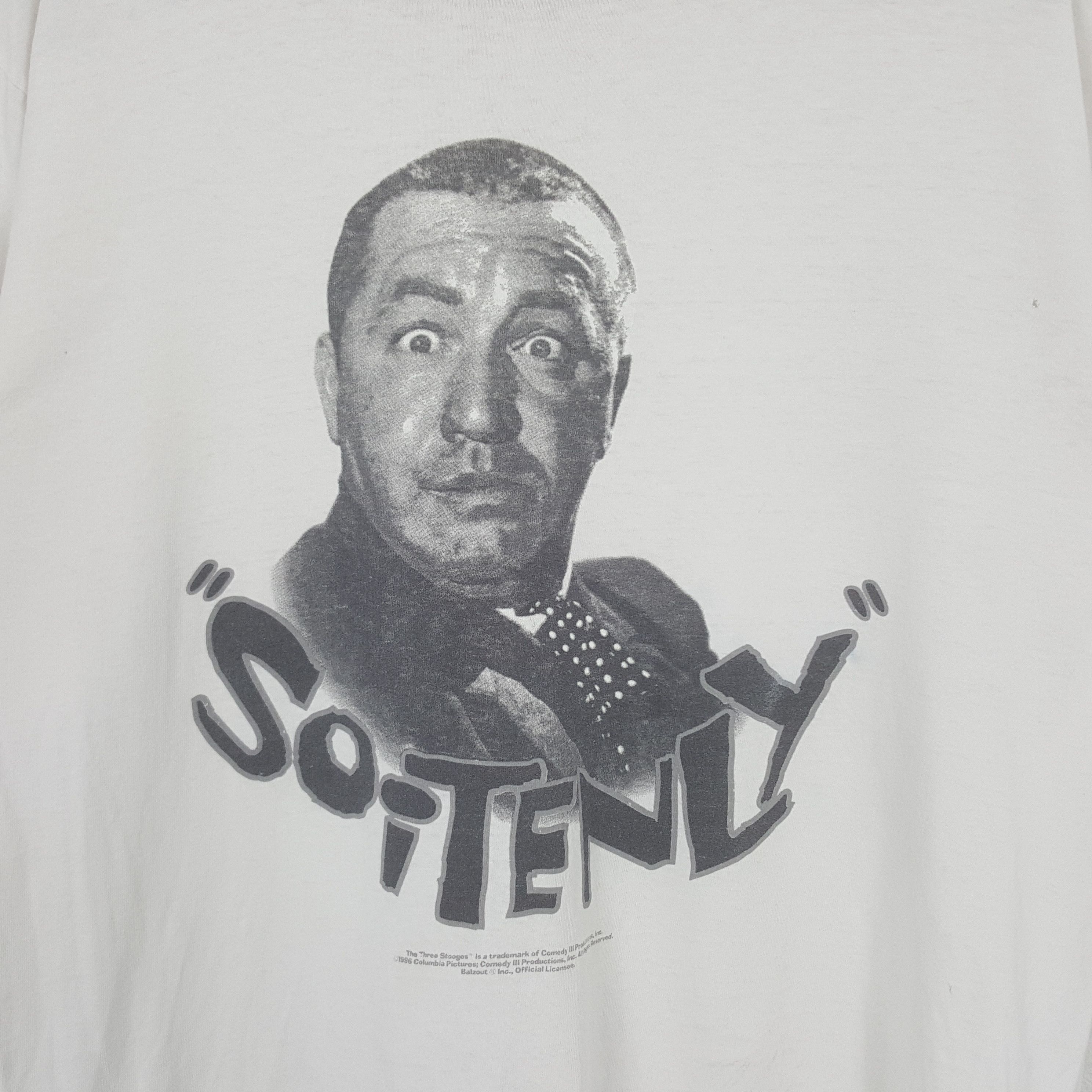 All Sport Vintage Soitenly The Three Stooges Curly Tshirt C299N36 Size US L / EU 52-54 / 3 - 2 Thumbnail