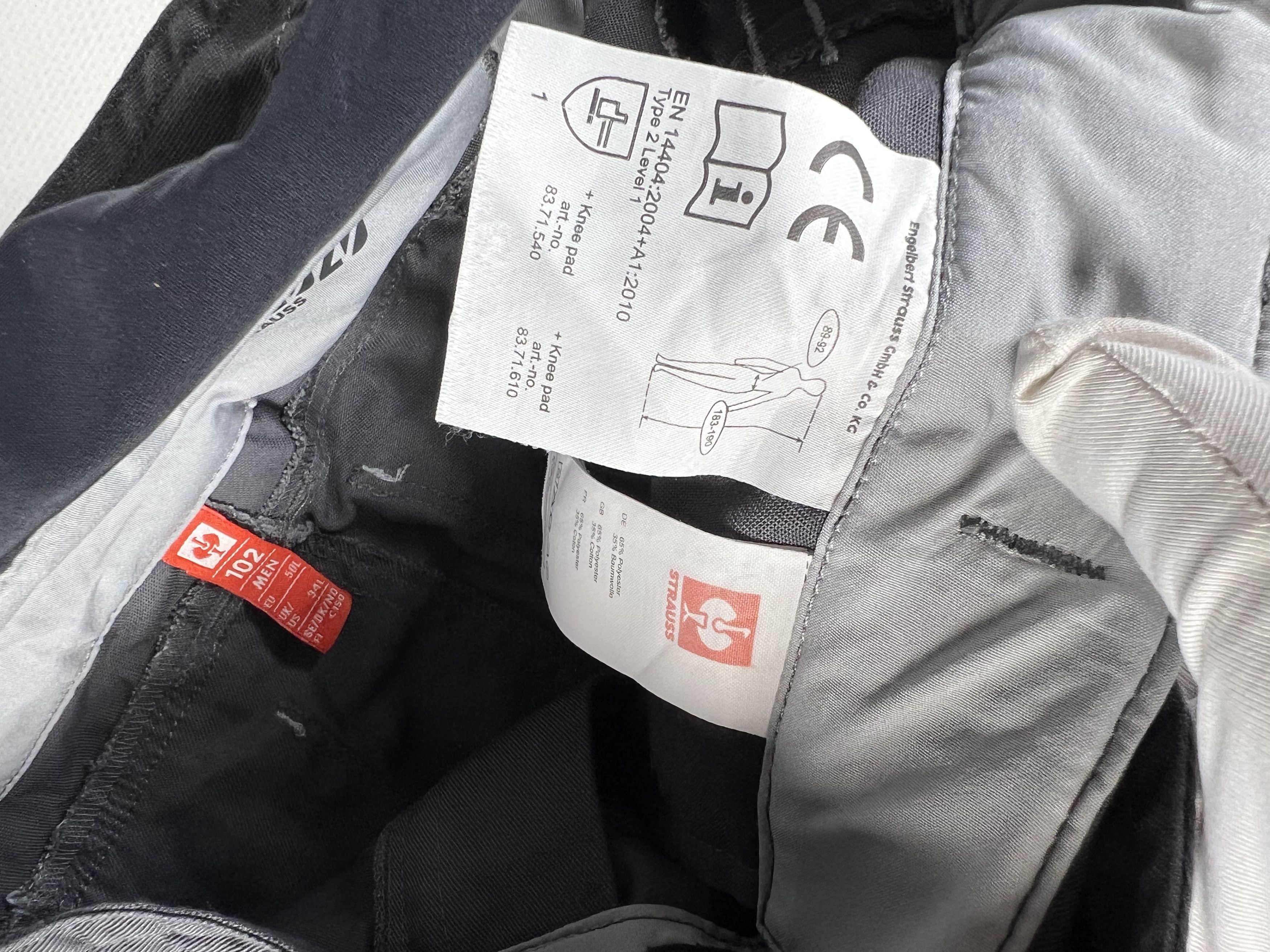 Carhartt overalls Engelbert Strauss 50 Size US 34 / EU 50 - 6 Thumbnail