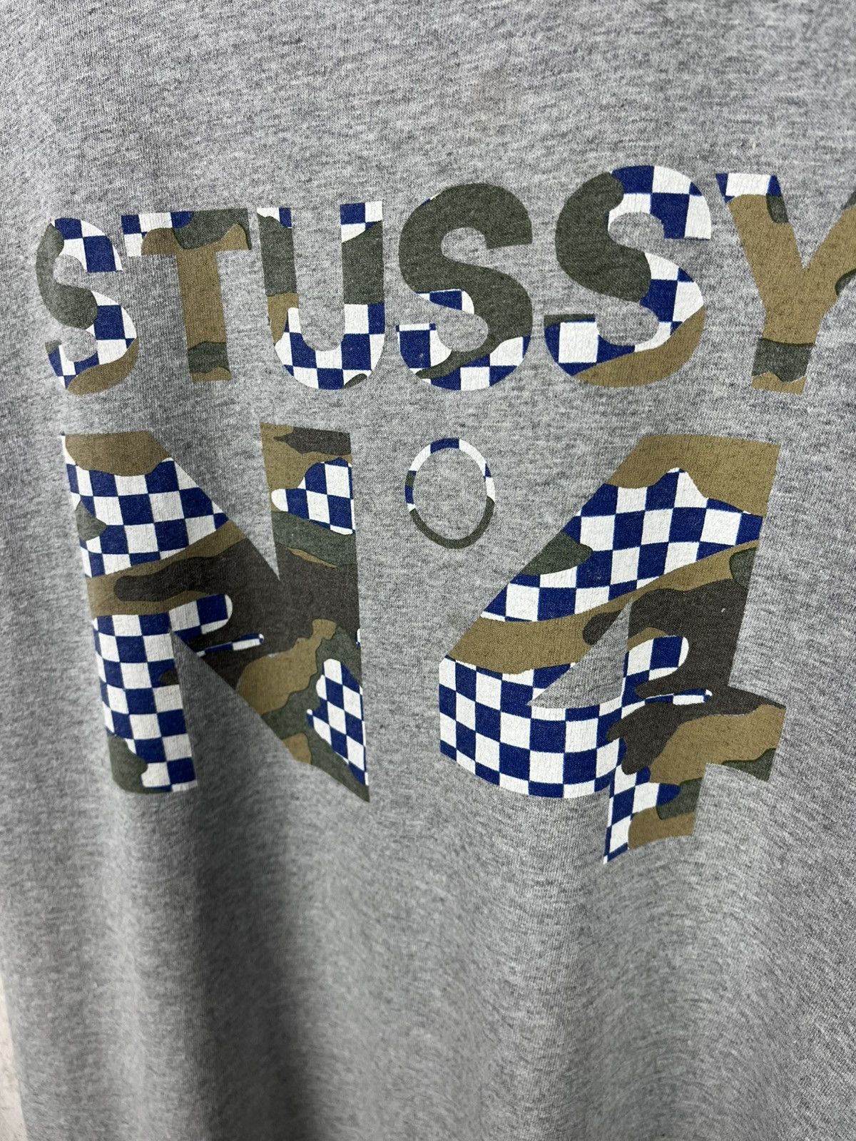 Stussy Vintage Stussy No. 4 Logo Printed T-Shirt Hype Retro Y2K Size US M / EU 48-50 / 2 - 4 Thumbnail