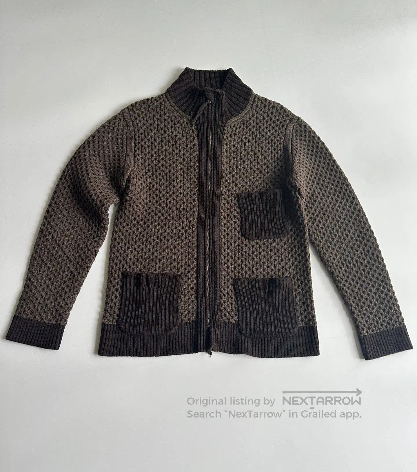 Takahiromiyashita The Soloist. takahiromiyashita thesoloist 11AW Zipper Sweater| Size US XS / EU 42 / 0 - 1 Thumbnail