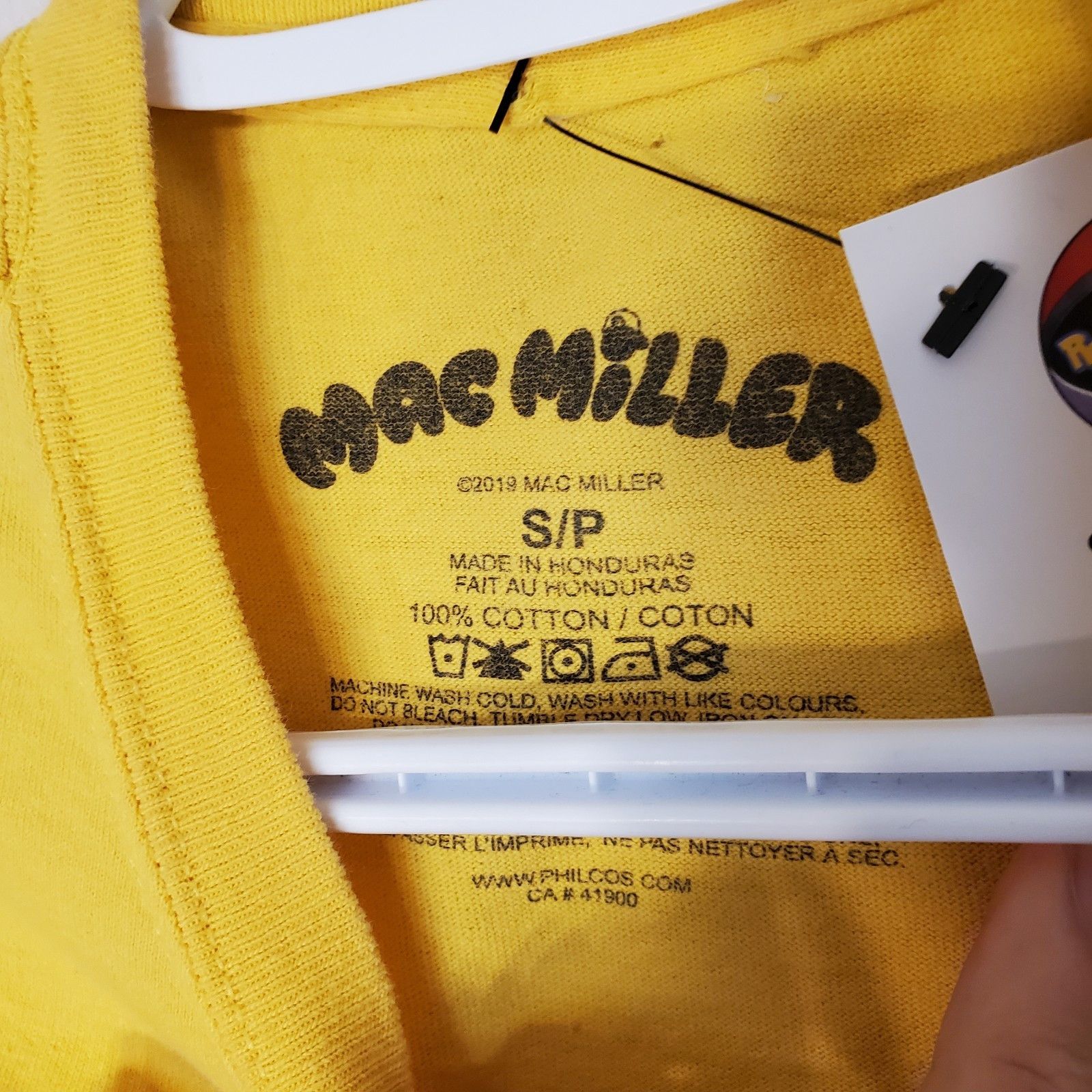 Mac Miller Mac Miller Pot Head graphic rap shirt yellow size S Size US S / EU 44-46 / 1 - 3 Thumbnail