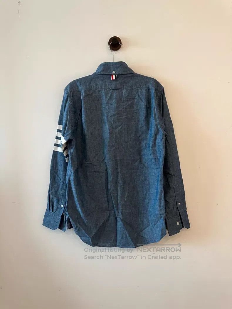 Thom Browne Thom Browne Denim Blue Shirt Size US S / EU 44-46 / 1 - 2 Thumbnail
