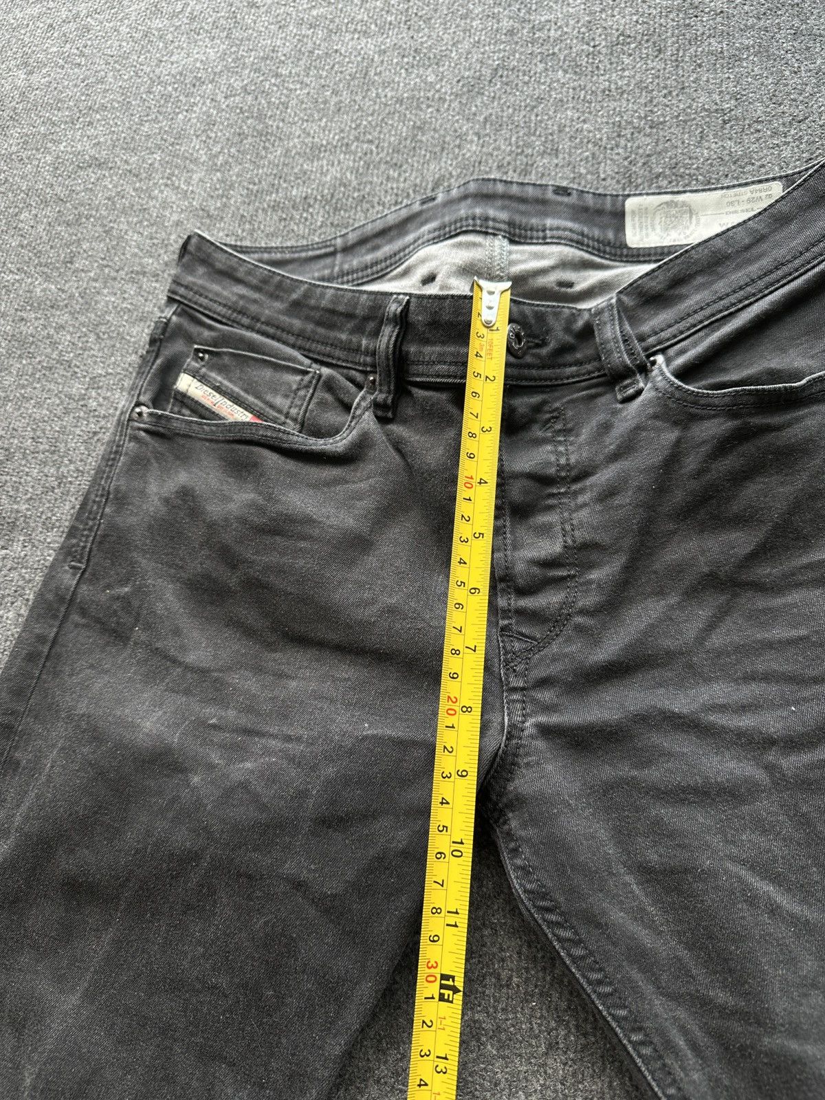 Diesel 🚨 RARE DIESEL MEN DENIM JEANS AVANT GARDE IFSIXWASNINE Y2K Size US 29 - 24 Thumbnail