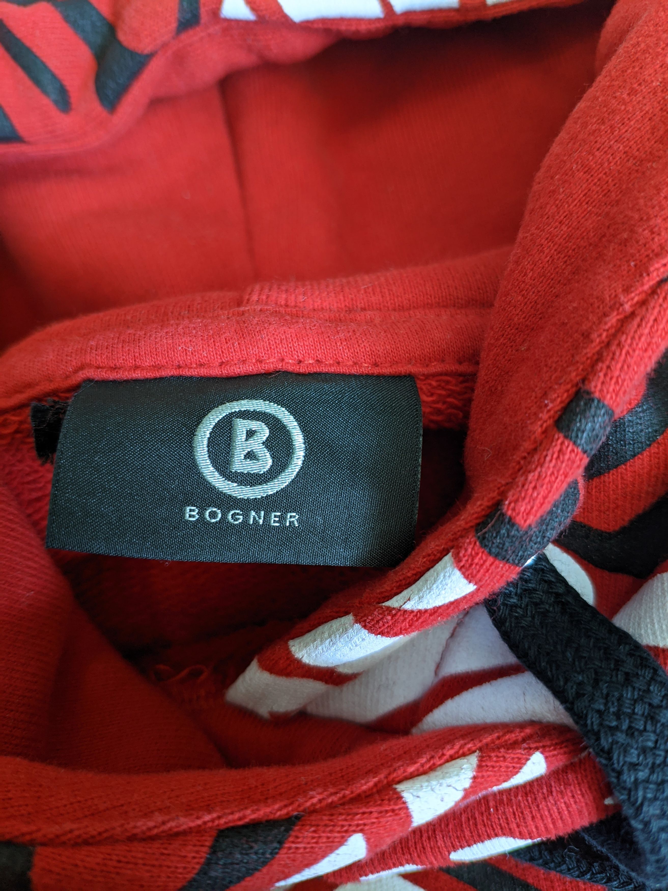 Bogner BOGNER Monogram All Over Logo Print Hoodie Hoodie Size US M / EU 48-50 / 2 - 13 Thumbnail