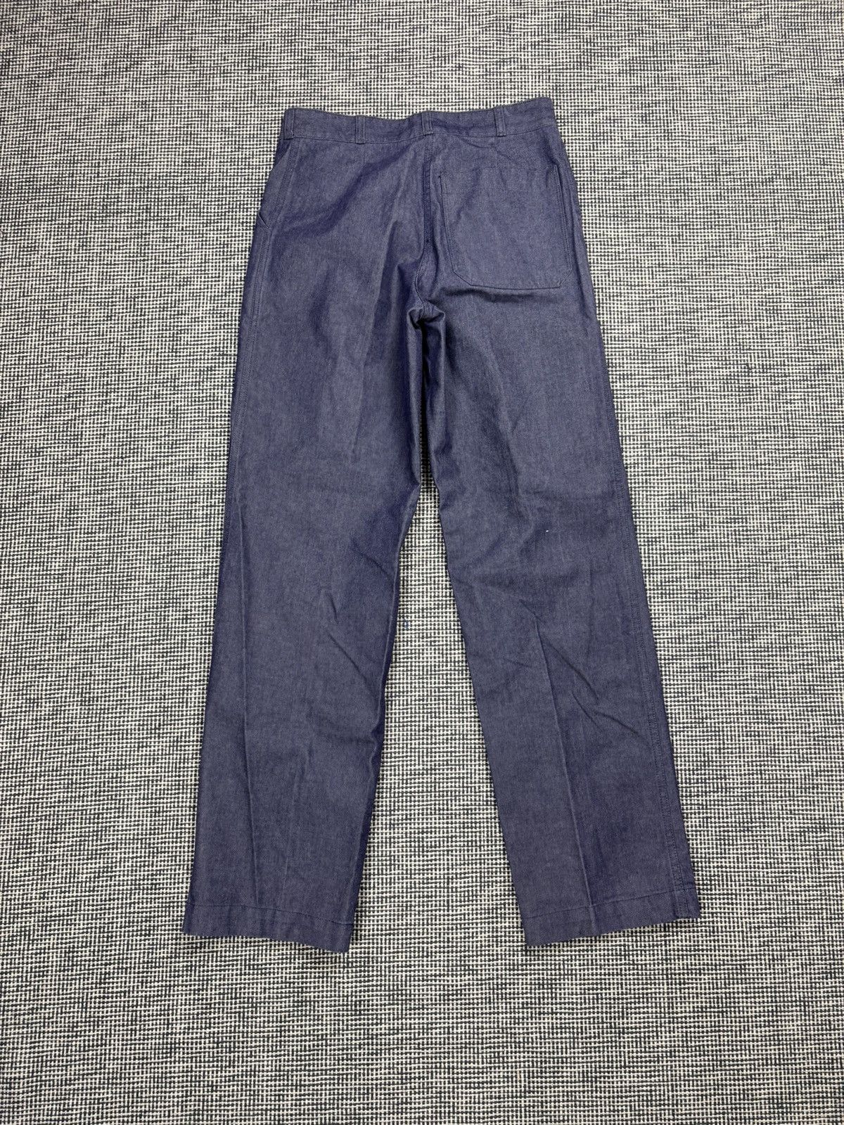 Vintage Vintage french workwear pleated utility trousers Size US 28 / EU 44 - 2 Thumbnail