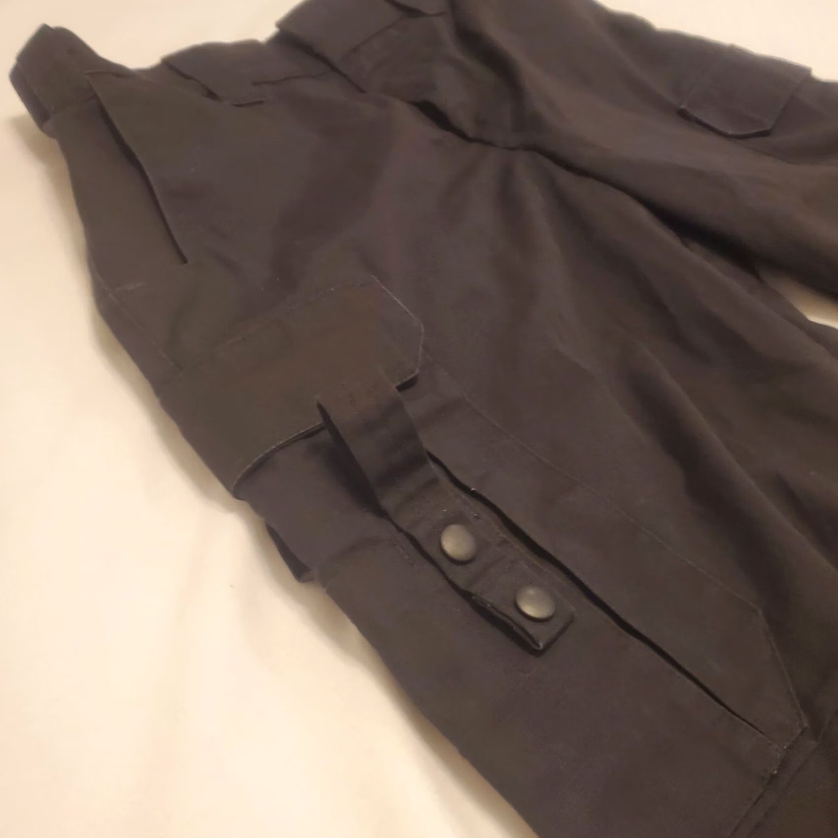 Vintage FLYING CROSS FX Cargo Pants Womens Sz 10 Black Fire Resistant FR EMS PD FX57700W Size 32" / US 10 / IT 46 - 3 Thumbnail