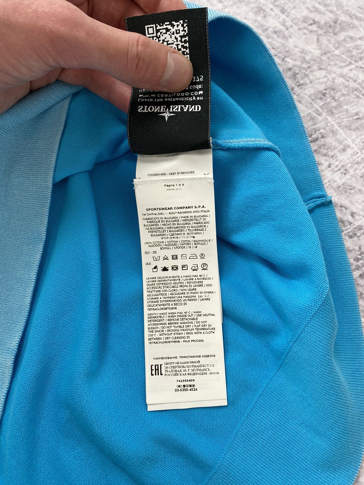 Stone Island Long sleeve by Stone Island Size US XXL / EU 58 / 5 - 11 Thumbnail