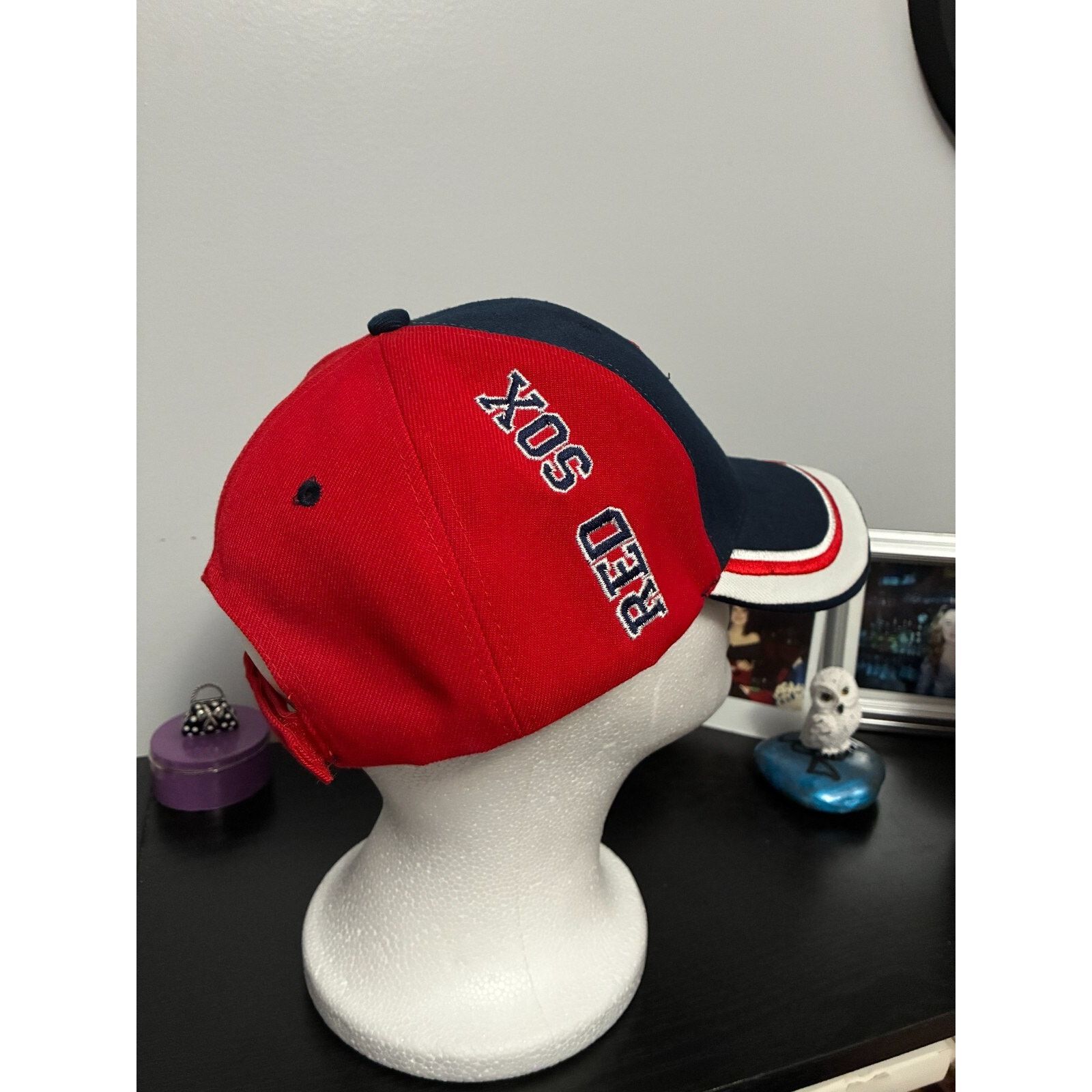47 Brand Boston Red Sox Baseball Cap – Embroidered “B” & Sox Logo Size ONE SIZE - 4 Thumbnail