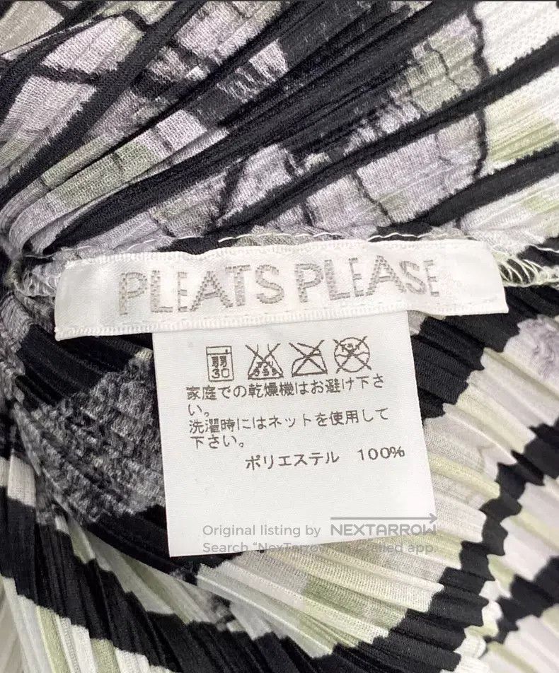 Issey Miyake Issey Miyake Ink Wash Ruched Sleeveless Top Size L / US 10 / IT 46 - 7 Thumbnail
