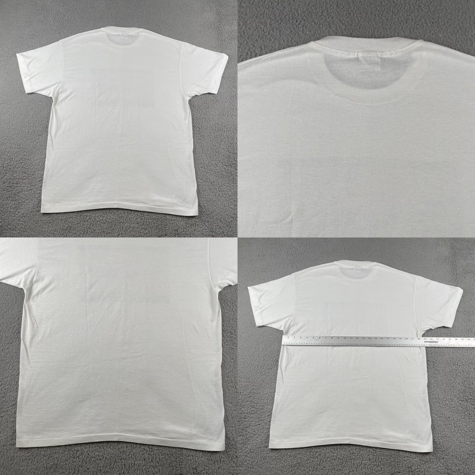 Hanes VINTAGE Hanes XL White T Shirt 1993 North Kingstown Soccer Invitational Made In USA Mens Shirt 90s Soccer California City College Sports Size US XL / EU 56 / 4 - 9 Thumbnail