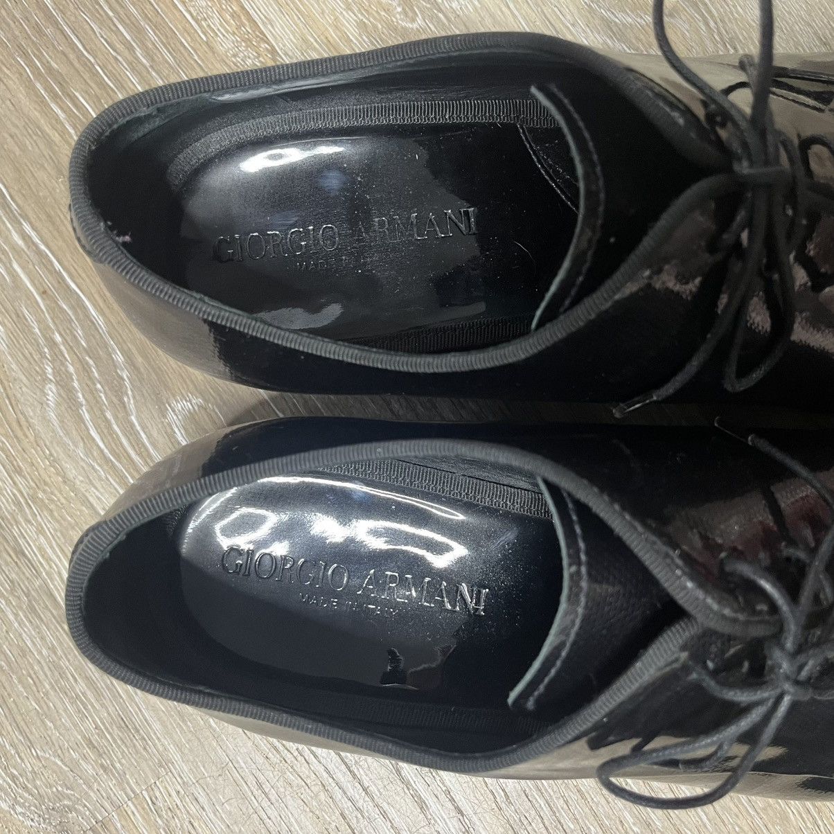 Designer × Giorgio Armani giorgio armani tuxedo derbys Size US 8.5 / EU 41-42 - 8 Thumbnail