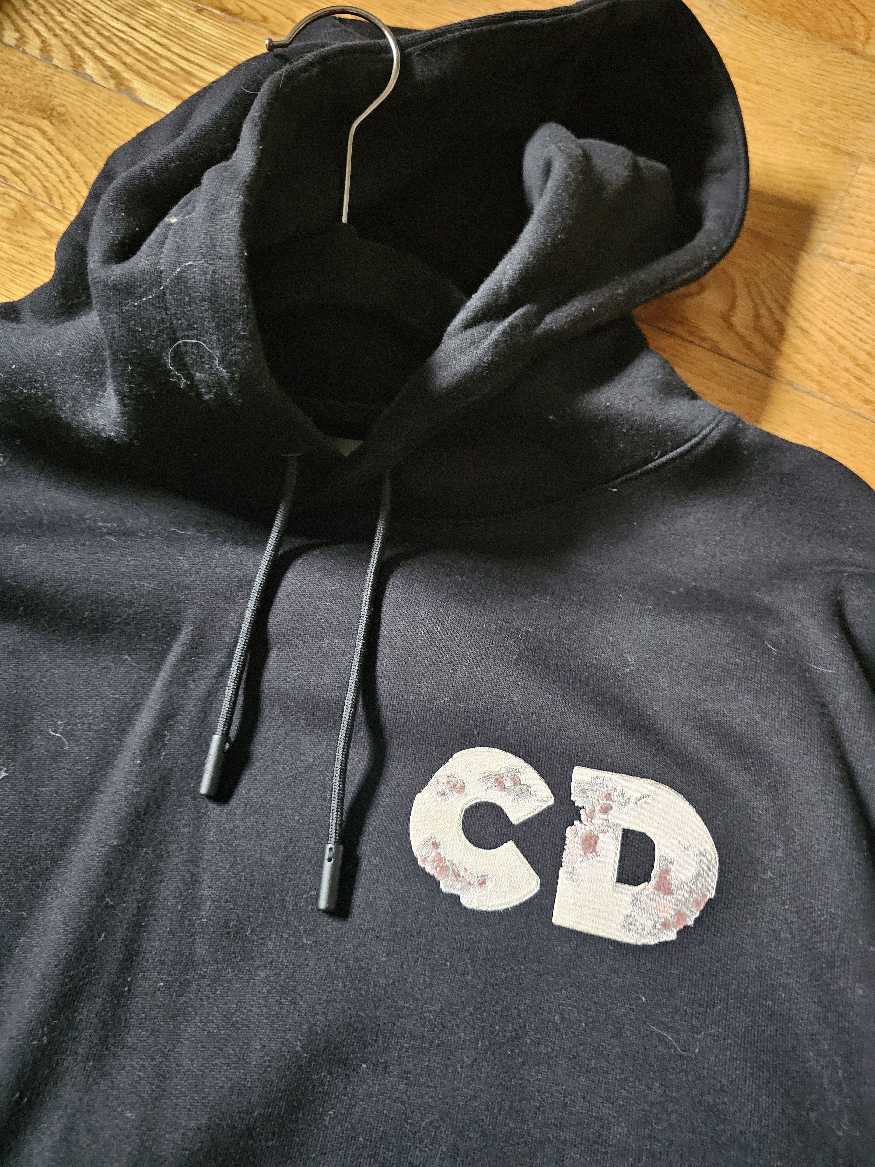 Dior Christian Dior Daniel Arsham Hoodie Sweatshirt Black Pink Size US M / EU 48-50 / 2 - 3 Thumbnail