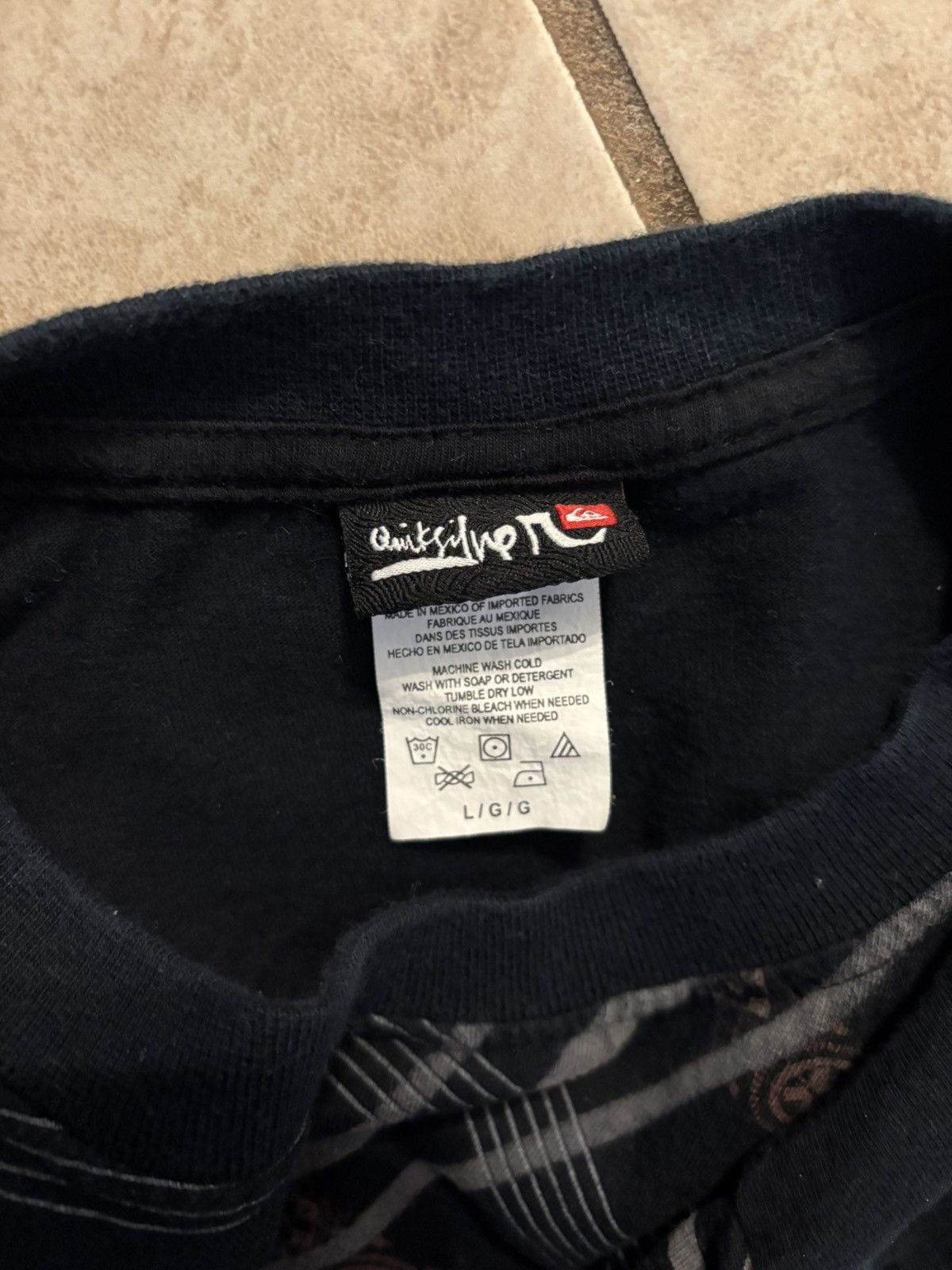Quiksilver Y2K vintage Quiksilver tee all over graphic Size US L / EU 52-54 / 3 - 3 Thumbnail