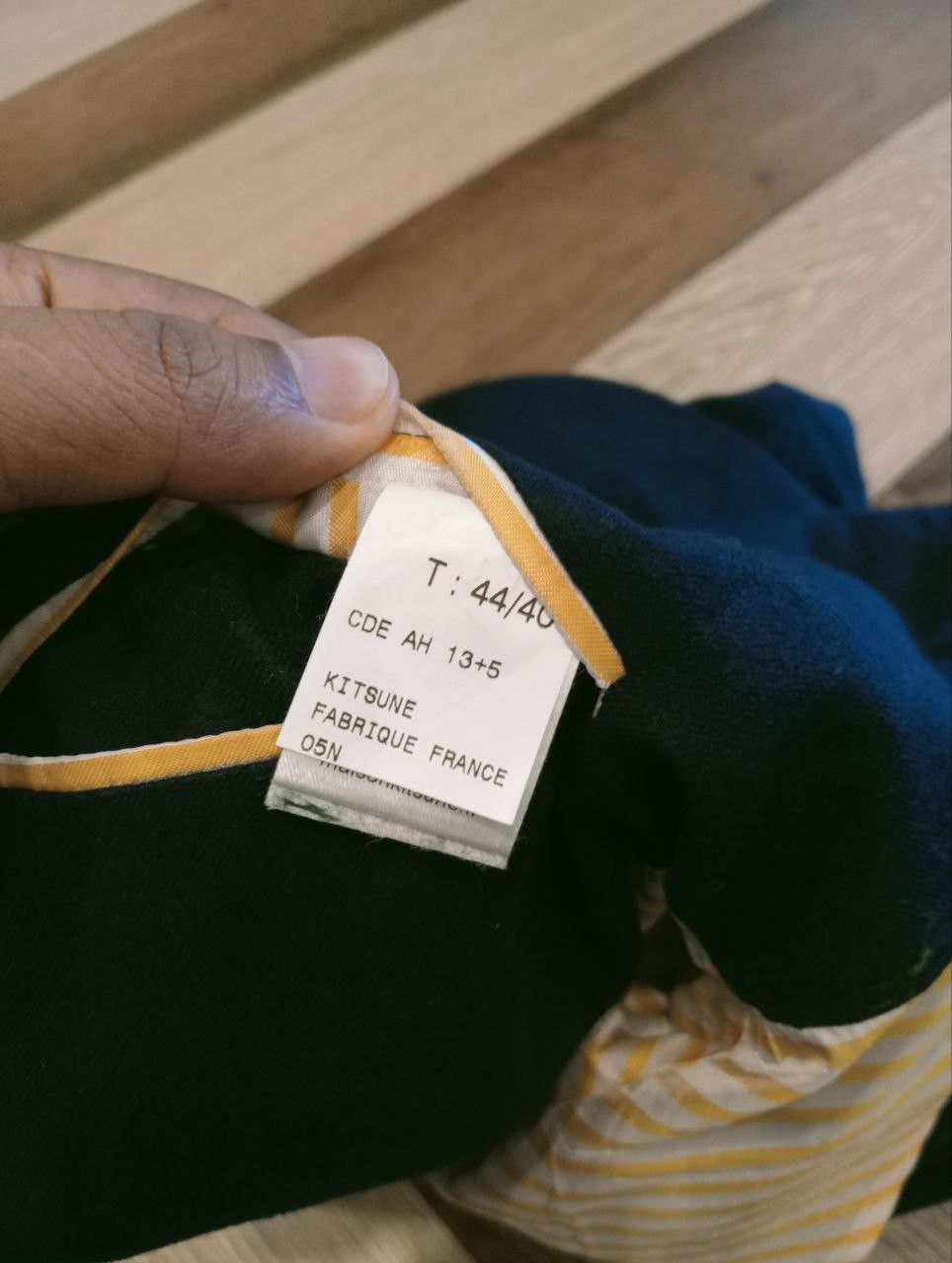 Maison Kitsune MAISON KITSUNE FOX BROTHERS TWO BUTTONS WOOL JACKET Size US M / EU 48-50 / 2 - 7 Thumbnail