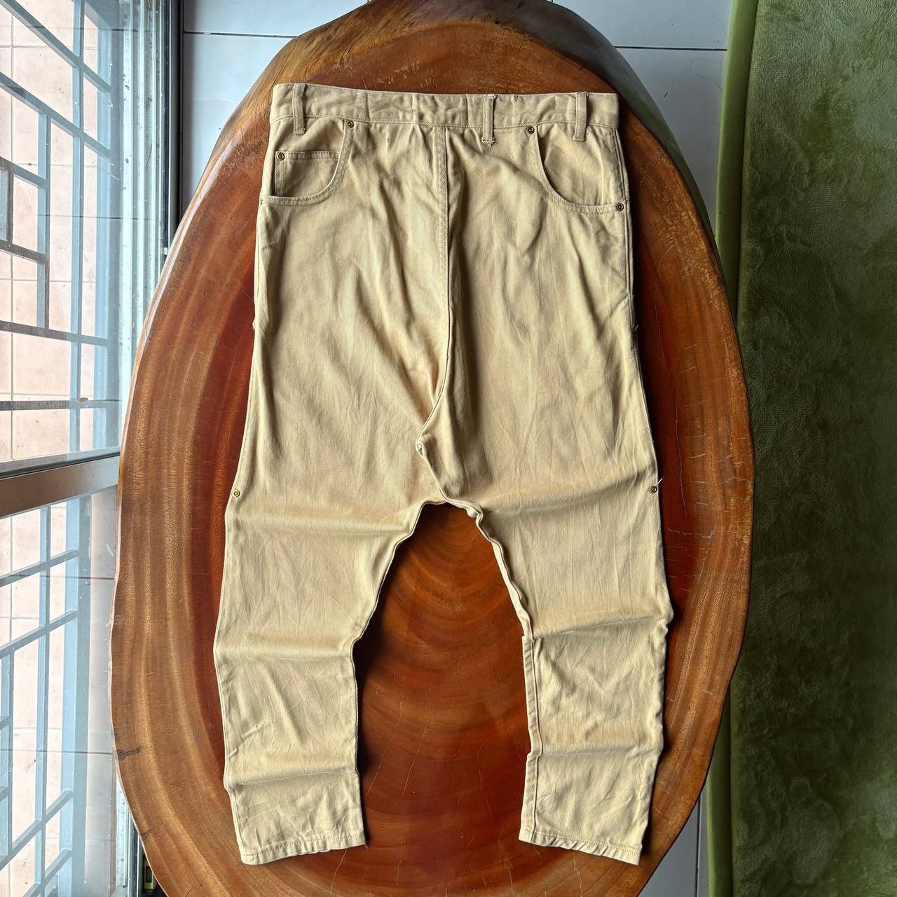 mercibeaucoup Vintage Mercibeaucoup by Issey Miyake Drop Crotch Pants Size US 34 / EU 50 - 2 Thumbnail