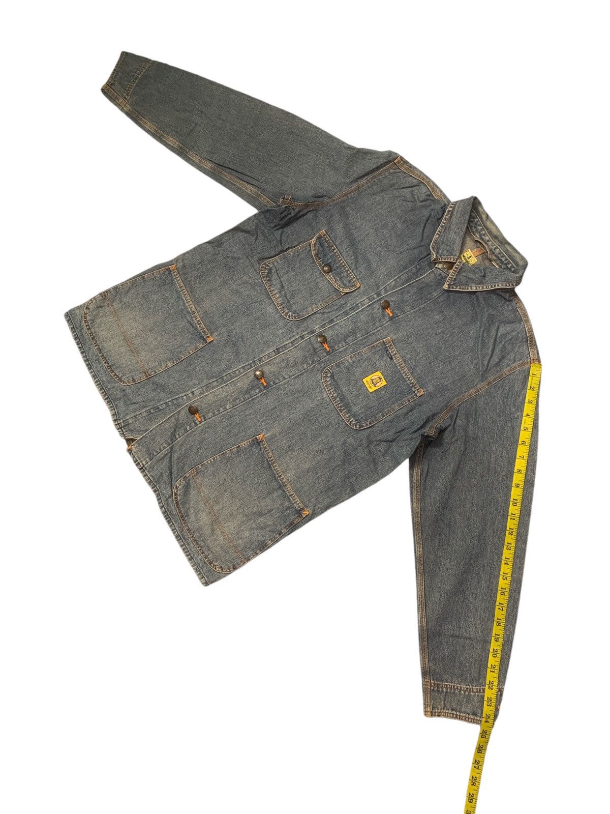 Vintage × Wrangler Rare Design Vintage Wrangler Dungarees Blu Bell Denim Jacket Size US M / EU 48-50 / 2 - 12 Thumbnail