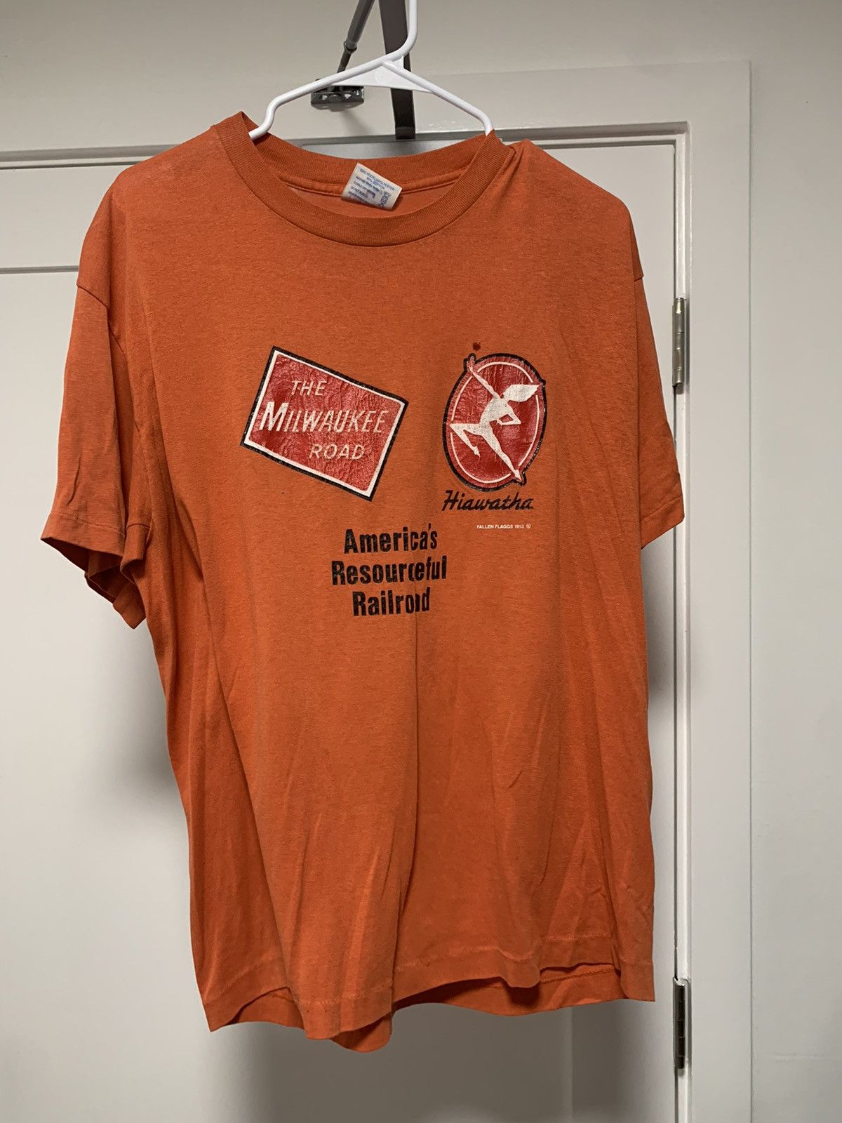Vintage 1993 Milwaukee Road Shirt Size US XL / EU 56 / 4 - 1 Thumbnail