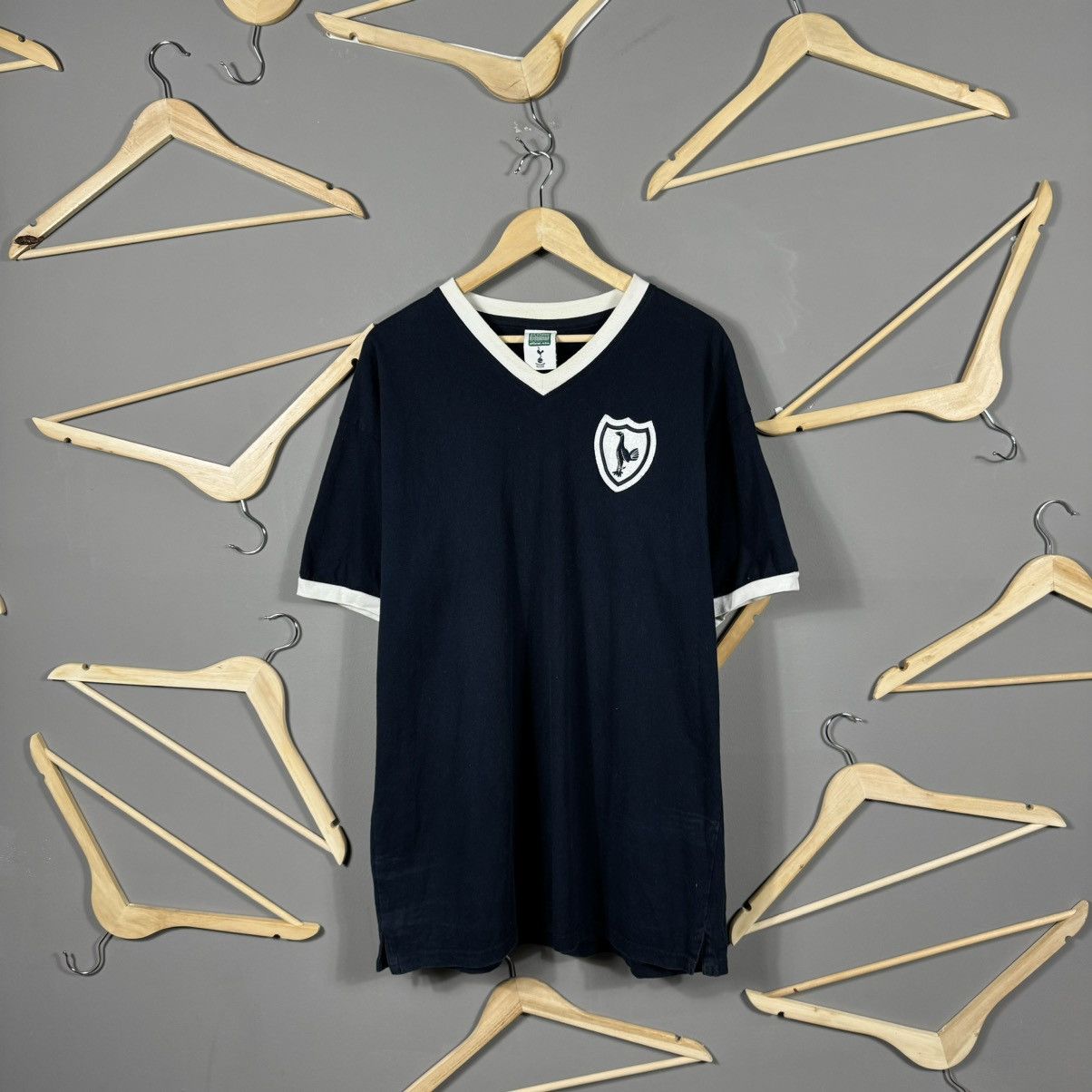 Vintage Vintage ScoreDraw Tottenham Hotspur Blokcore Soccer T-shirt Size US XXL / EU 58 / 5 - 1 Thumbnail
