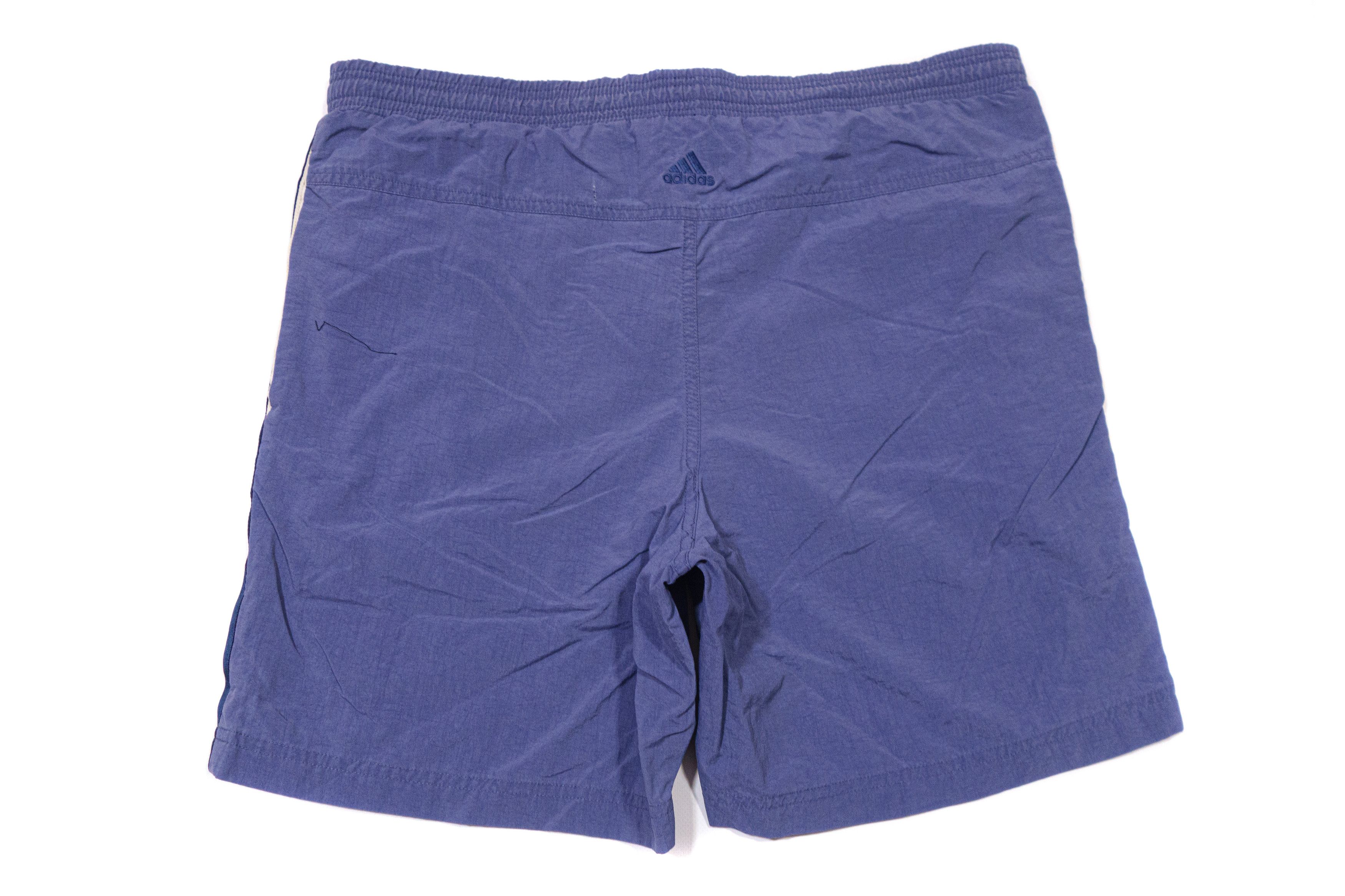 Adidas 2001 Big Logo Nylon Swim Shorts Size US 30 / EU 46 - 2 Thumbnail