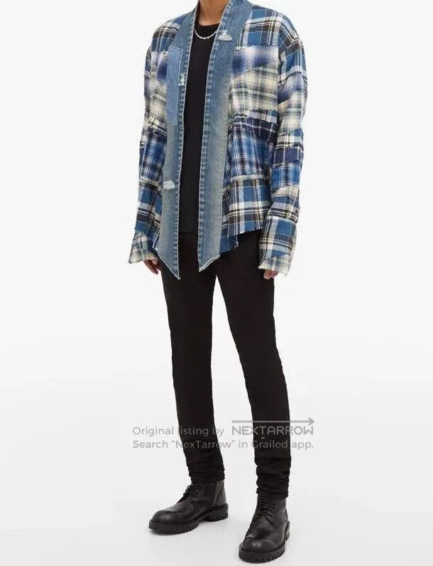Greg Lauren greg lauren patchwork robe with denim accents. Size US M / EU 48-50 / 2 - 7 Thumbnail