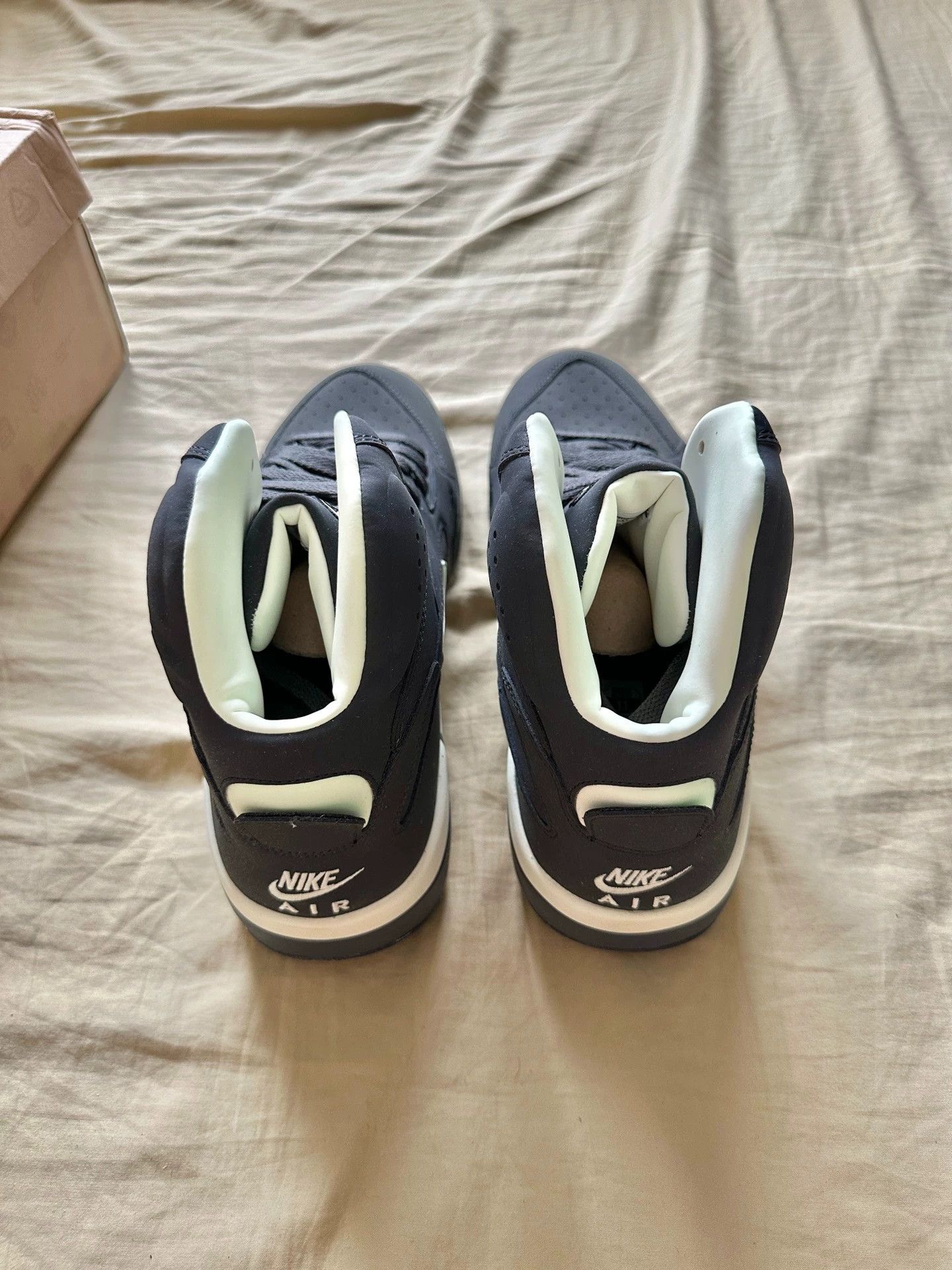 Nike NIKE AIR FORCE 180 MID Space Gray Glow in the Dark Limited Size US 11 / EU 44 - 3 Thumbnail