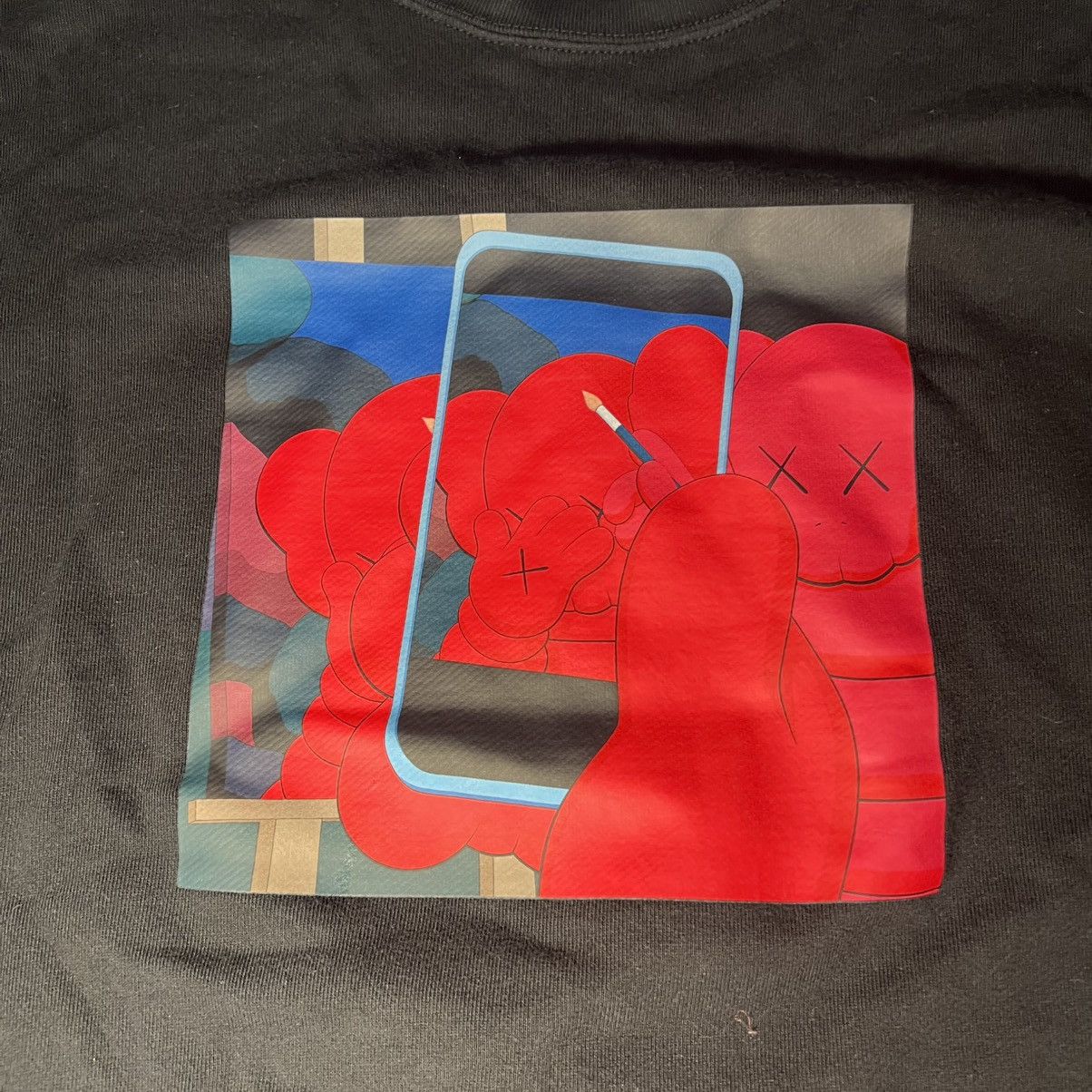 Andy Warhol × Kaws × Uniqlo KAWS + Warhol Graphic Sweatshirt Adult Med Size US M / EU 48-50 / 2 - 2 Thumbnail