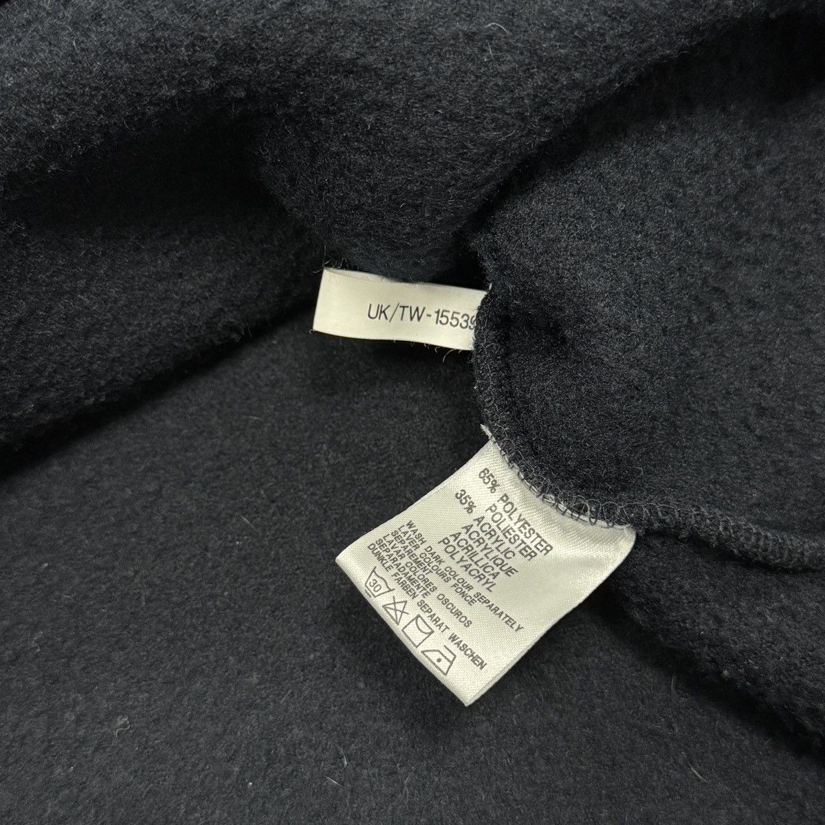 Yves Saint Laurent Rare Yves Saint Laurent YSL 1/3 Zip Fleece Jacket Navy Blue Size US XL / EU 56 / 4 - 12 Thumbnail