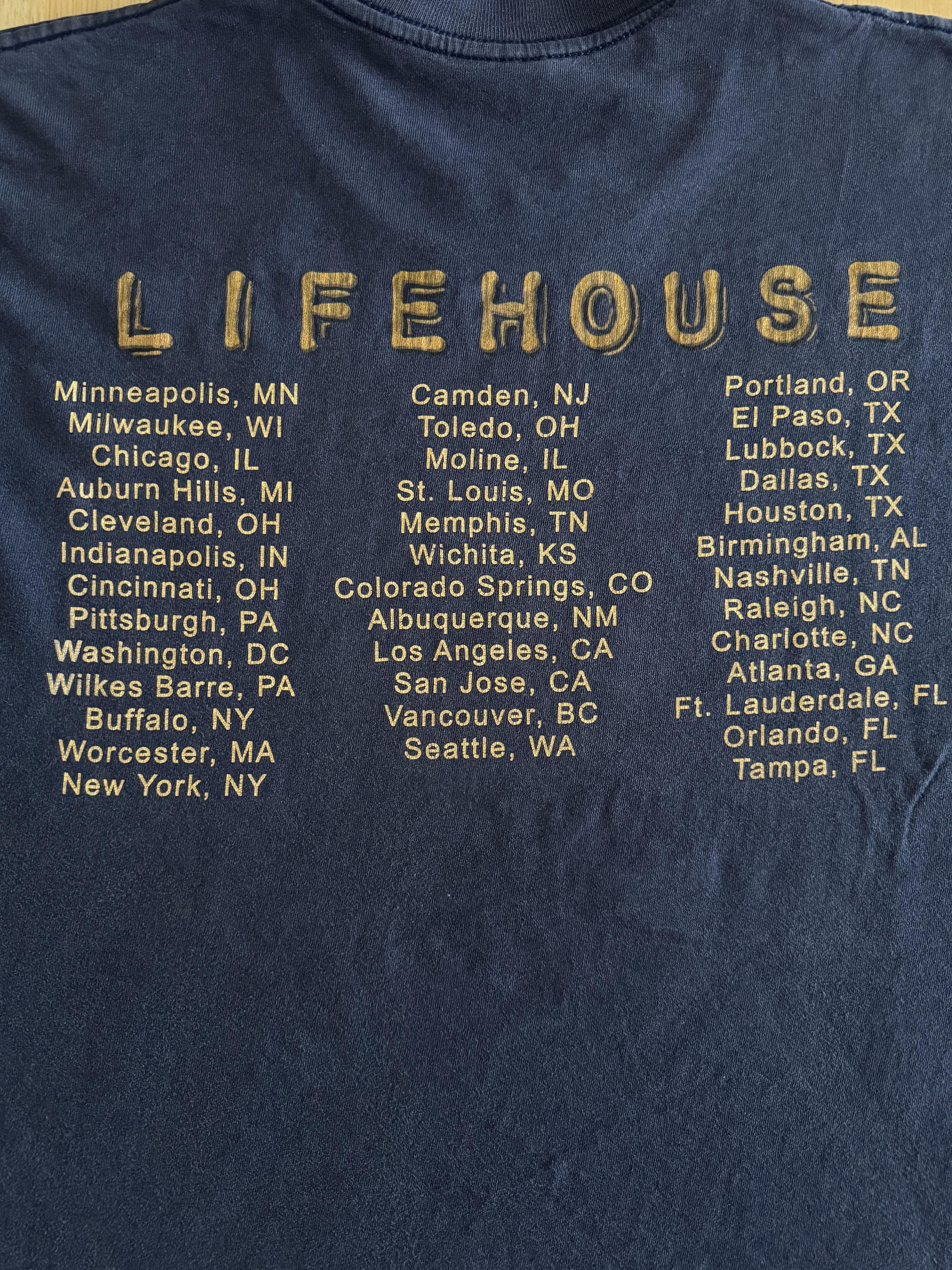 Vintage Life House Album No Name Face Tour 2000’ Size US XL / EU 56 / 4 - 4 Thumbnail