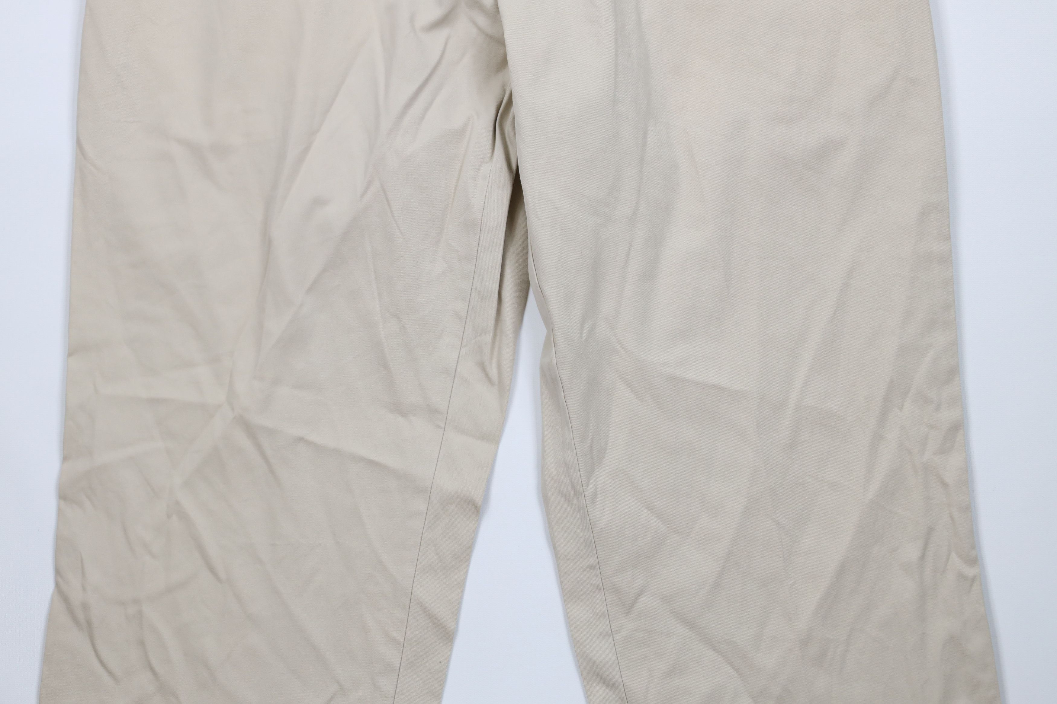 Ralph Lauren Vintage 90s Ralph Lauren Chino Pants Beige Khaki Cotton Size US 36 / EU 52 - 3 Thumbnail