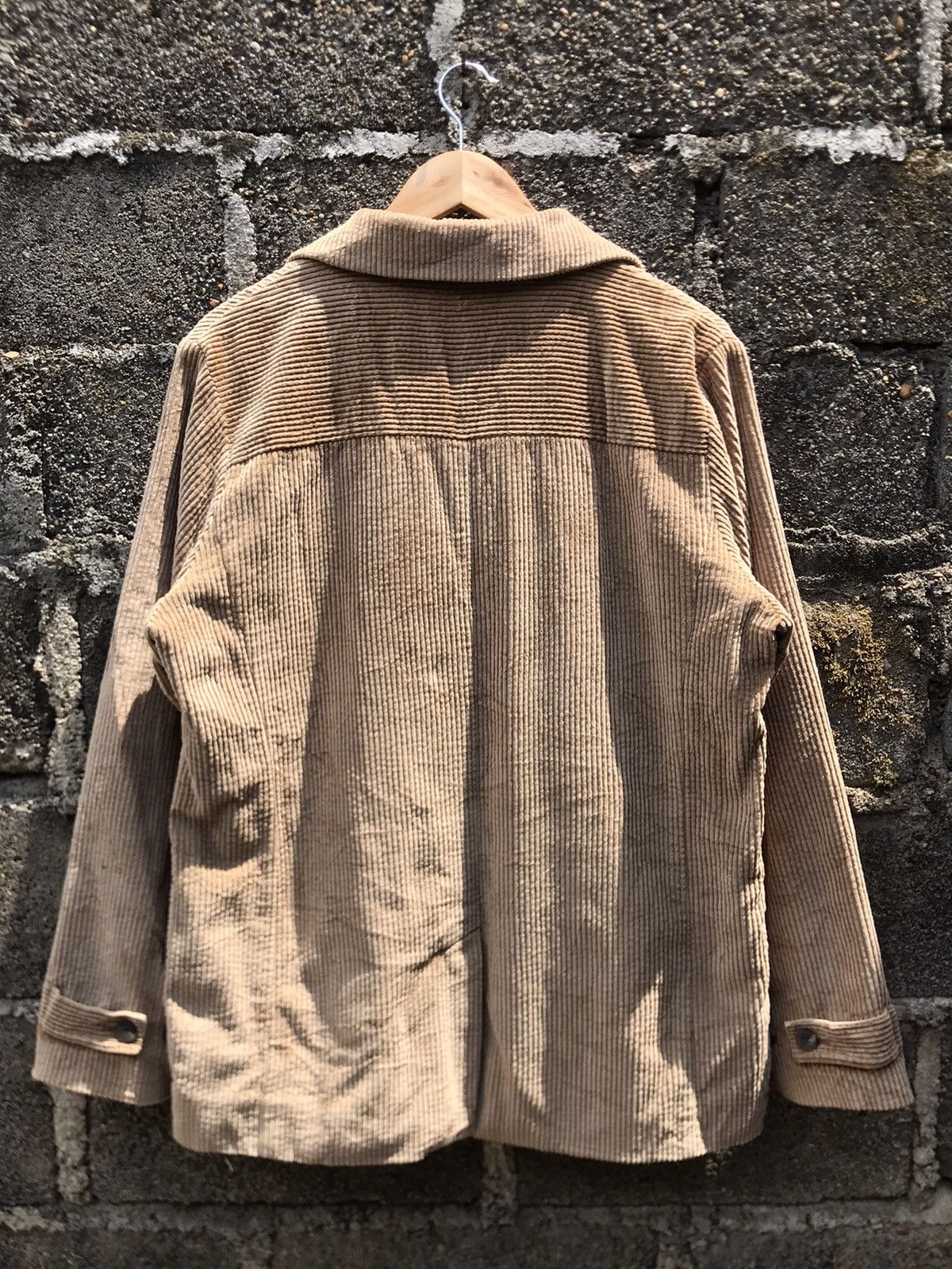L.L. Bean × Vintage 🔥Vintage L.L.Bean Double Breasted Corduroy Peacoat Size S / US 4 / IT 40 - 8 Thumbnail