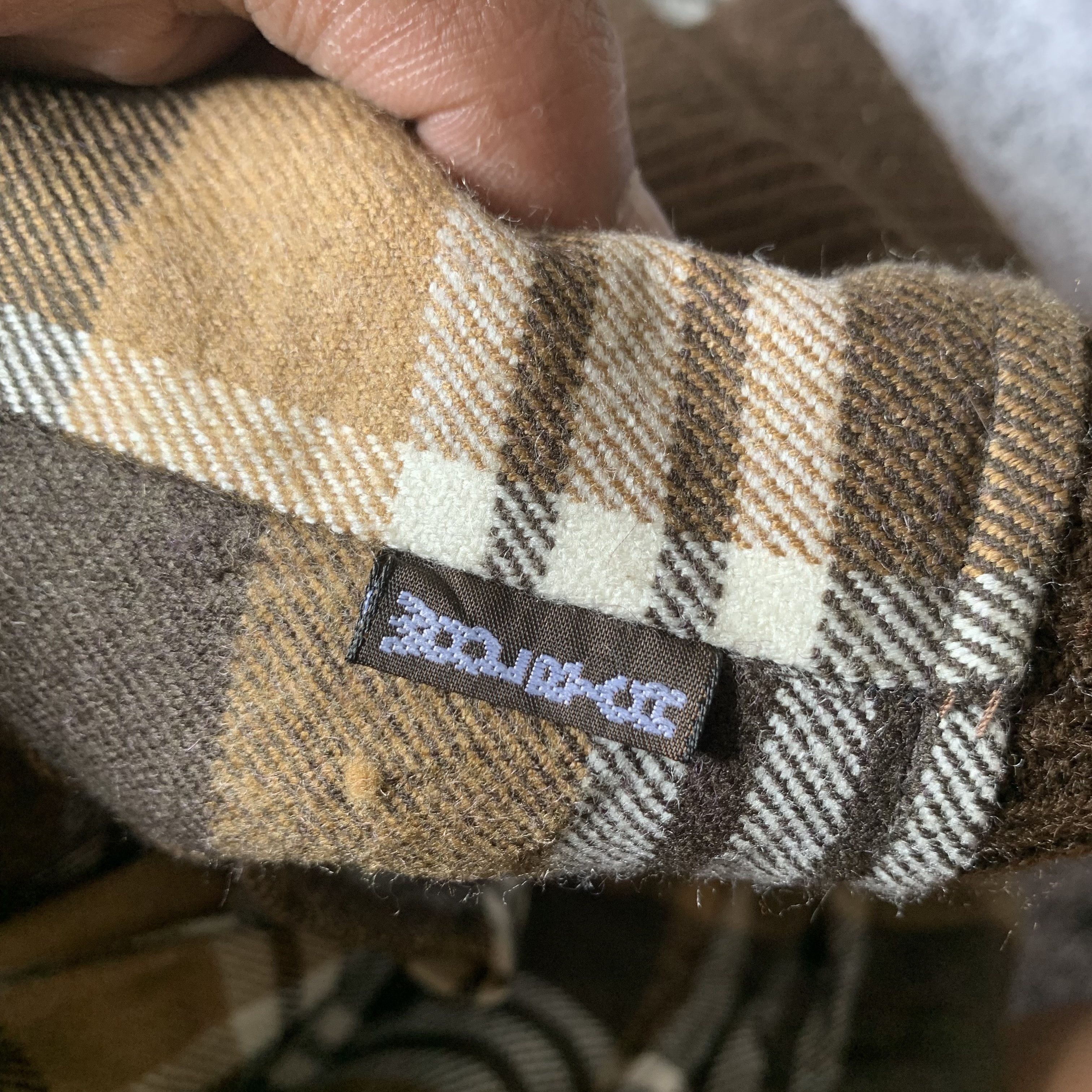 Woolrich Woolen Mills 2000s Woolrich Ifsixwasnine Plaid Knit Wool Jacket Size US L / EU 52-54 / 3 - 6 Thumbnail