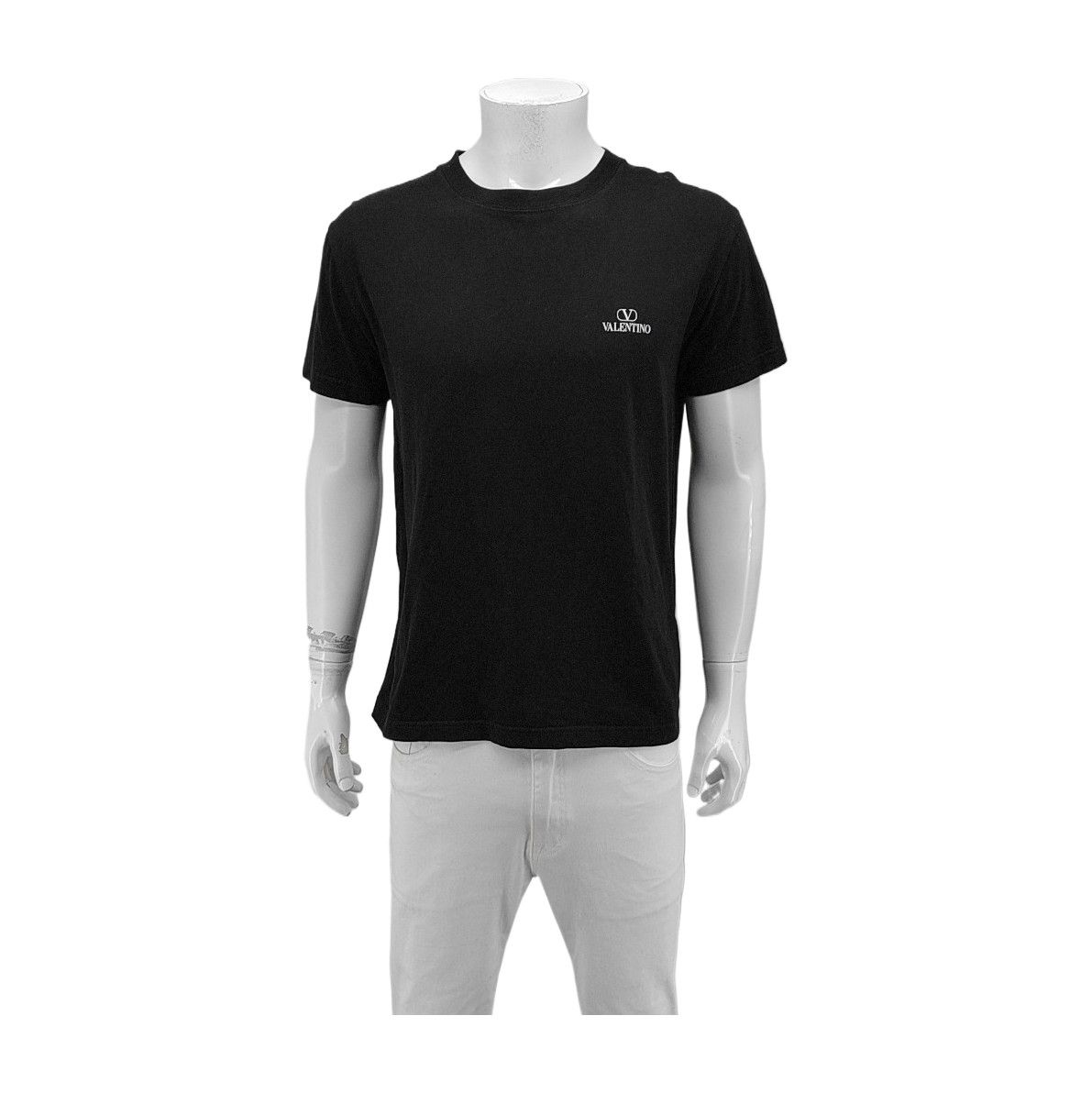 Valentino Valentino Logo Graphic Cotton T-Shirt Size L Size US L / EU 52-54 / 3 - 1 Thumbnail
