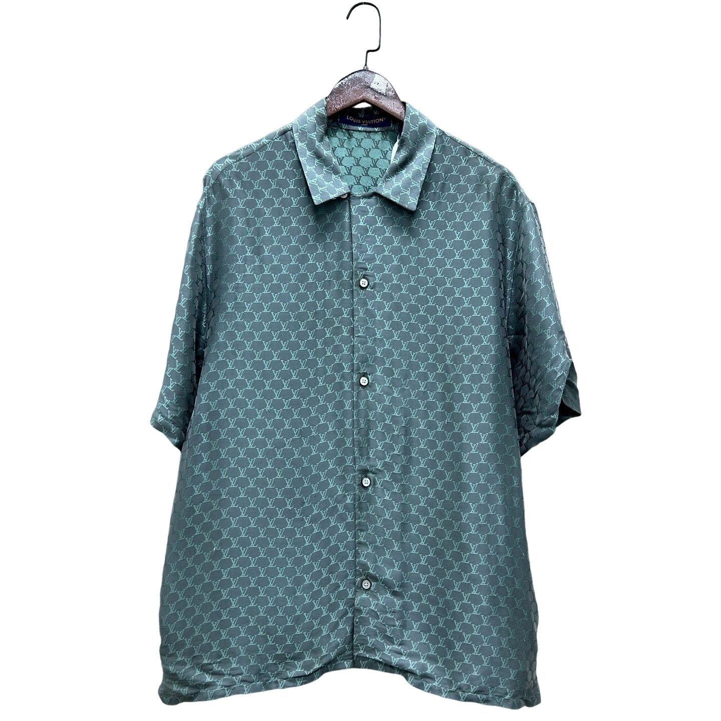 Louis Vuitton Louis Vuitton Monogram Short Sleeve Shirt Size L Size US L / EU 52-54 / 3 - 1 Thumbnail