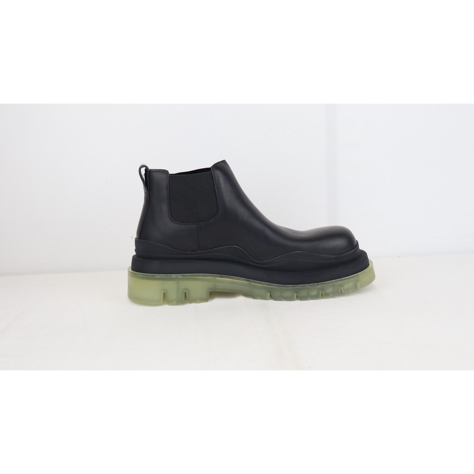 Bottega Veneta o1rshd1 Military Calf Rubber Sole Boots in Black Size US 11.5 / EU 44-45 - 5 Thumbnail