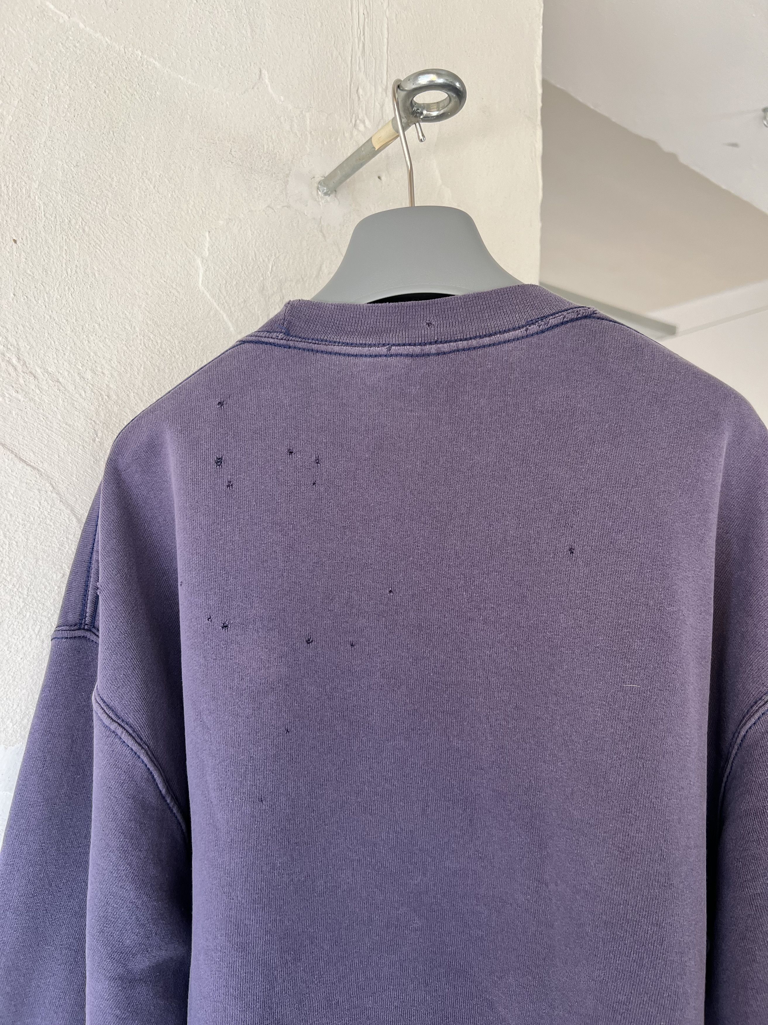 Fruit Of The Loom FOTL Vintage Distressed Sun Fade Crewneck Size US L / EU 52-54 / 3 - 4 Thumbnail