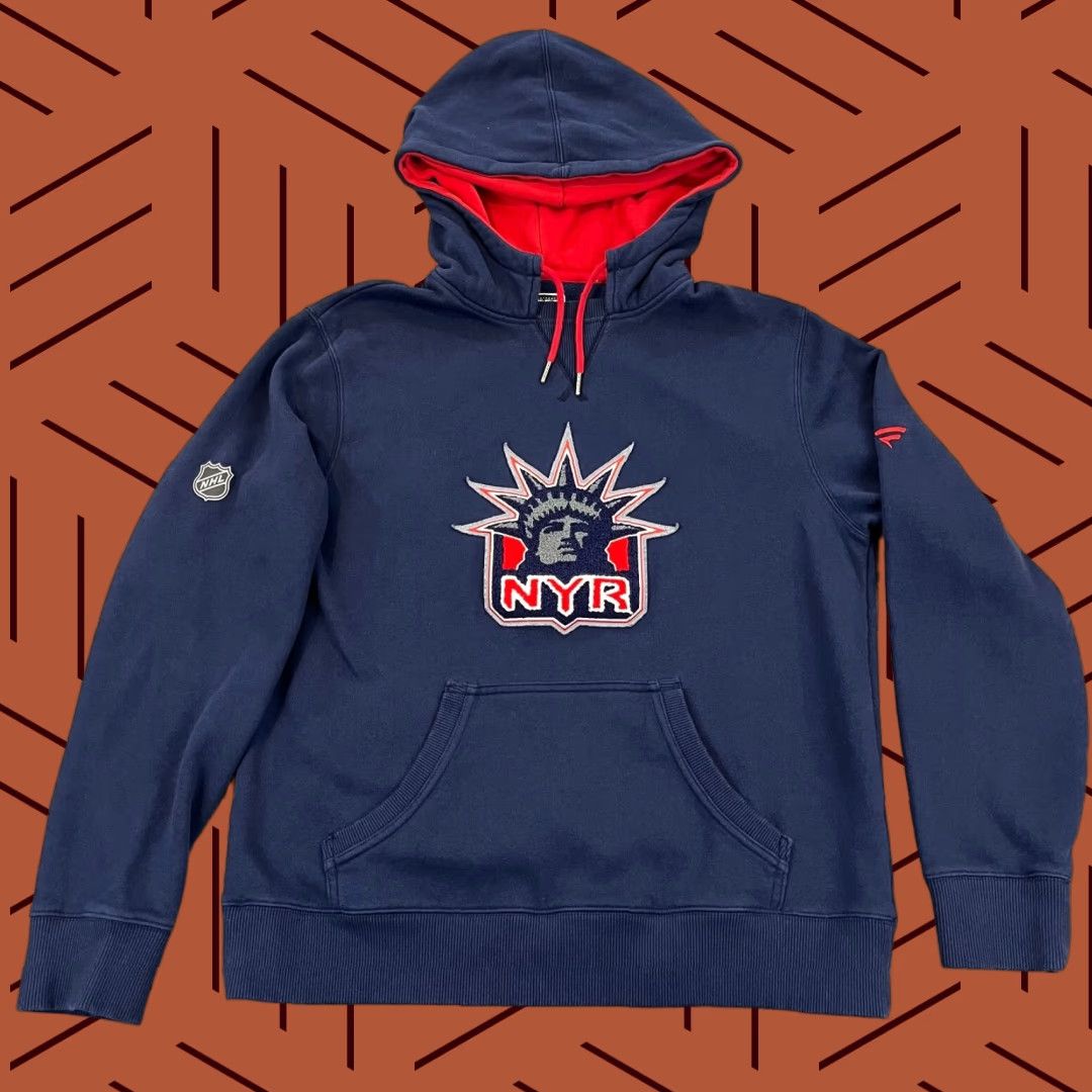 Vintage New York Rangers Hoodie Fanatics Mens Large Special Archival Throwback Patch Size US L / EU 52-54 / 3 - 1 Thumbnail