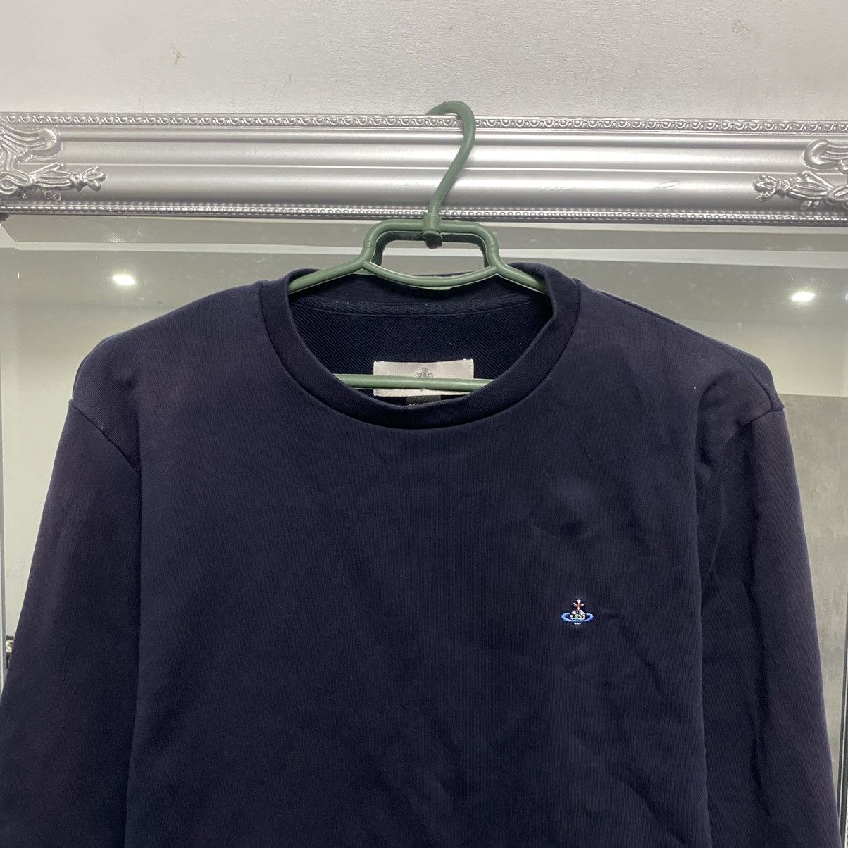 Vivienne Westwood Vintage Vivienne Westwood Sweatshirt Orb Logo Basic Pullover Size US M / EU 48-50 / 2 - 2 Thumbnail