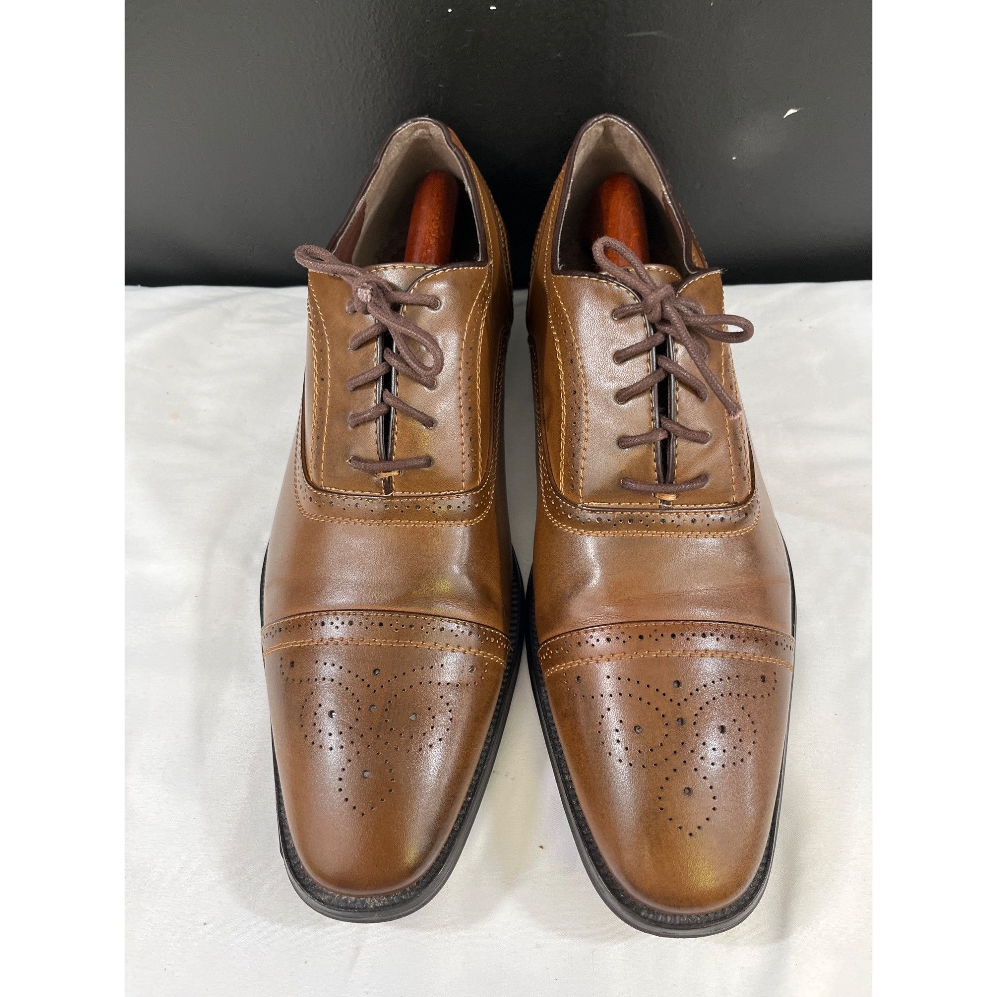 Giorgio Brutini Giorgio Brutini Men's Brown Shoes/Oxfords Size 12M SKU 5800 Size US 12 / EU 45 - 1 Thumbnail